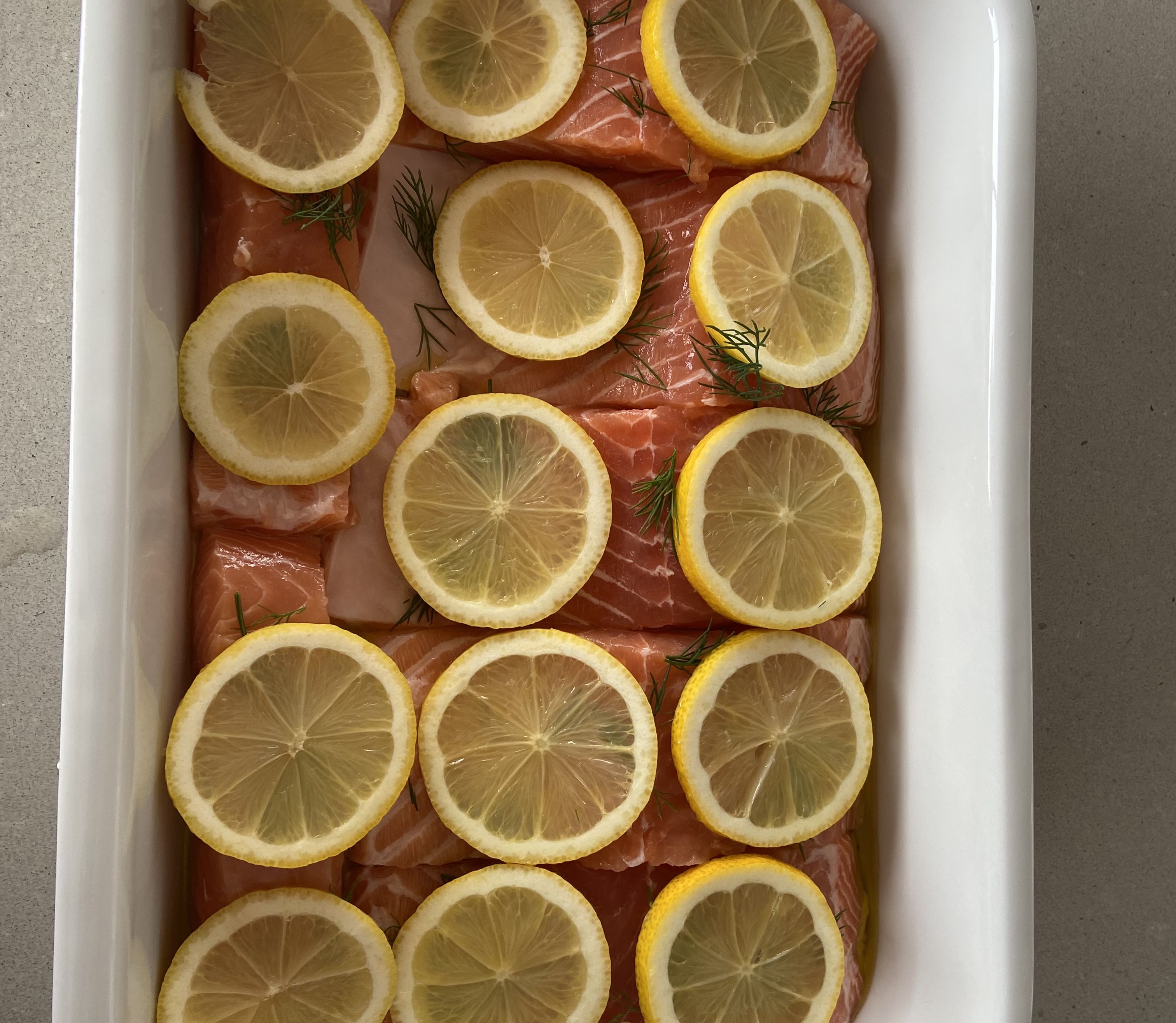 Oven baked salmon | bunch