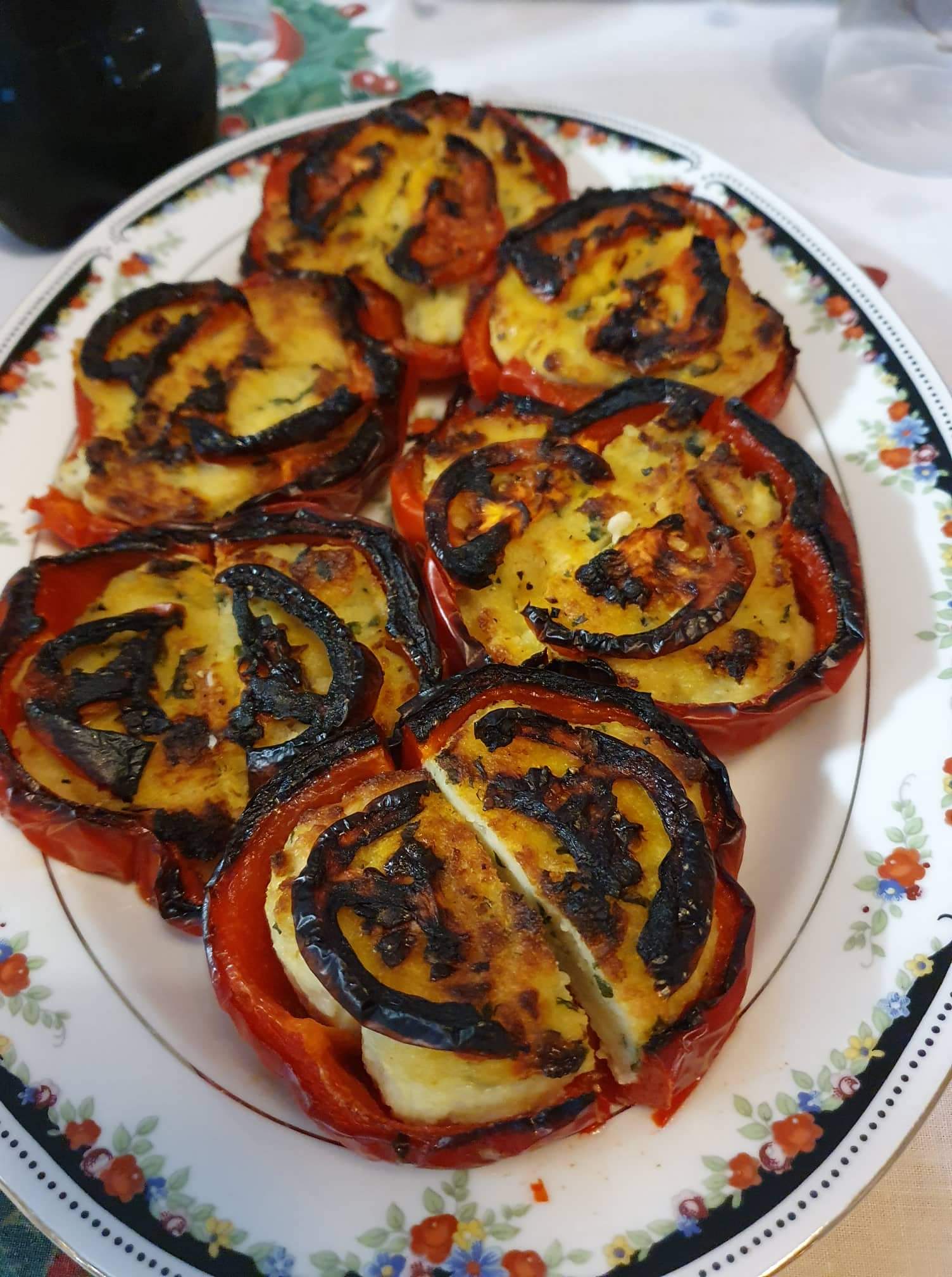 Stuffed capsicums | bunch
