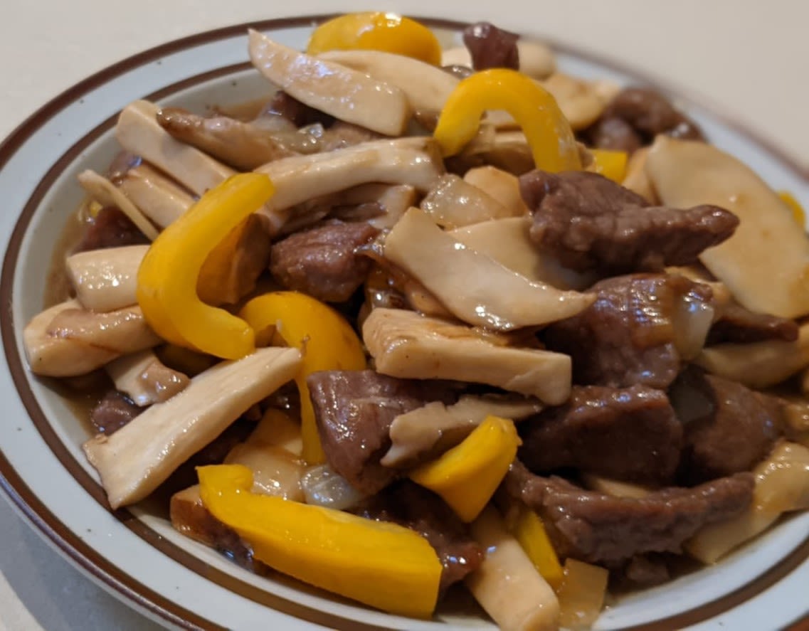 Stir fry beef and mushroom | bunch