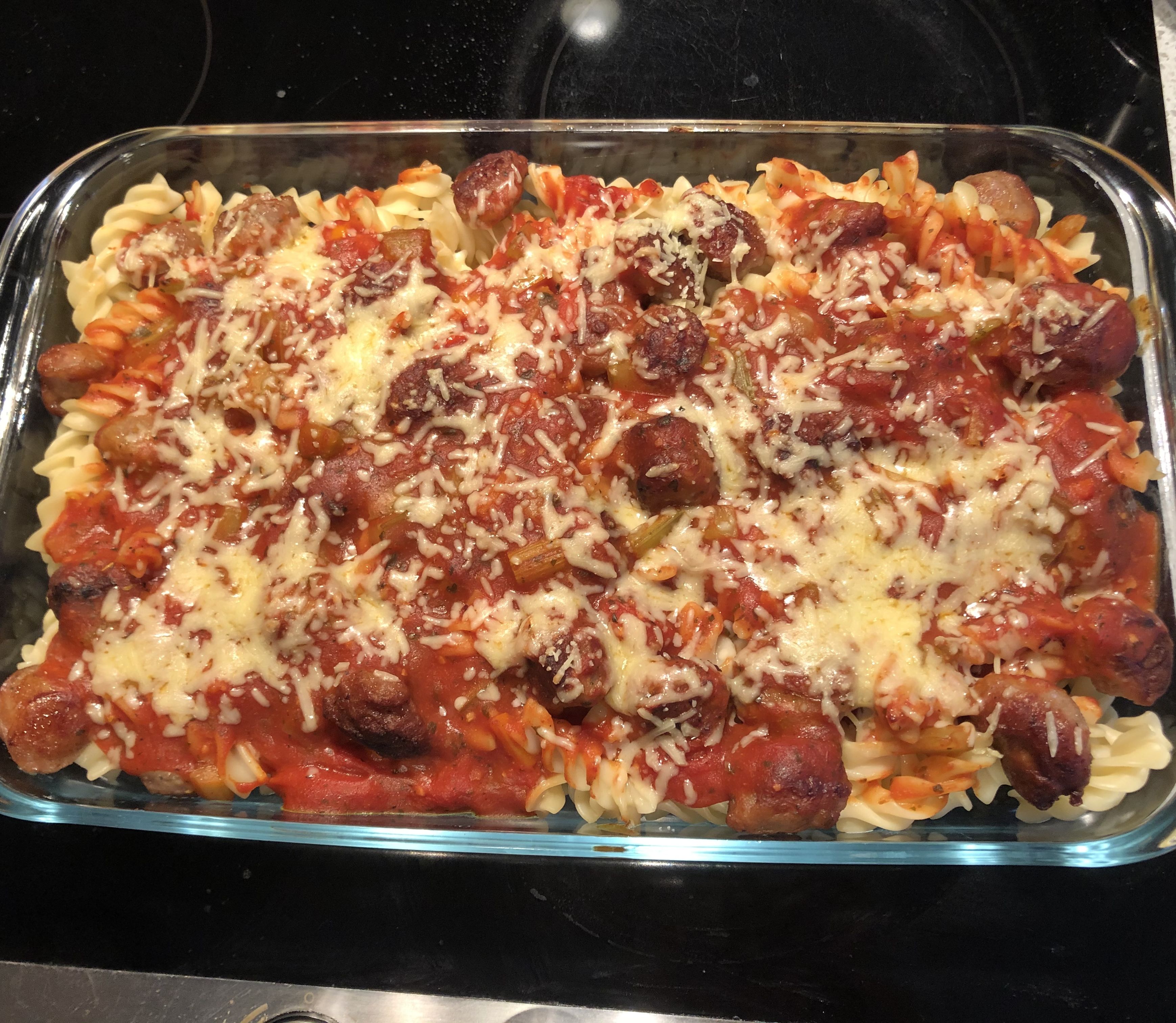 Bolognese with Pork & Fennel Sausages bunch