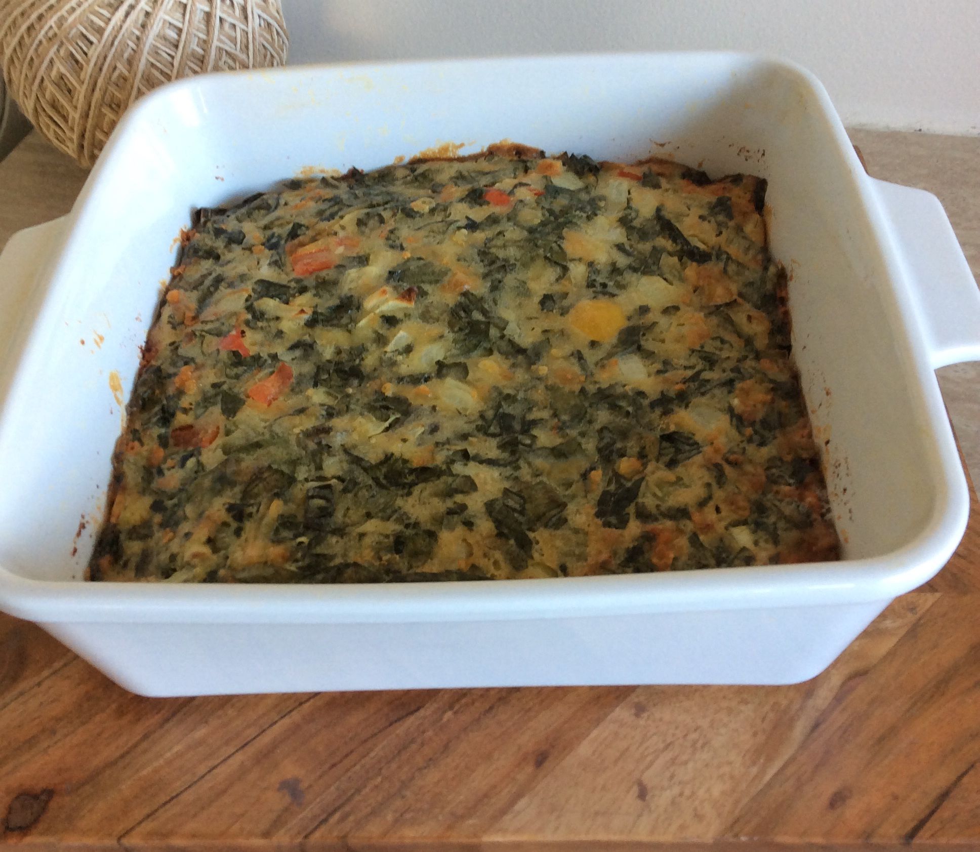 Self crusting quiche | bunch