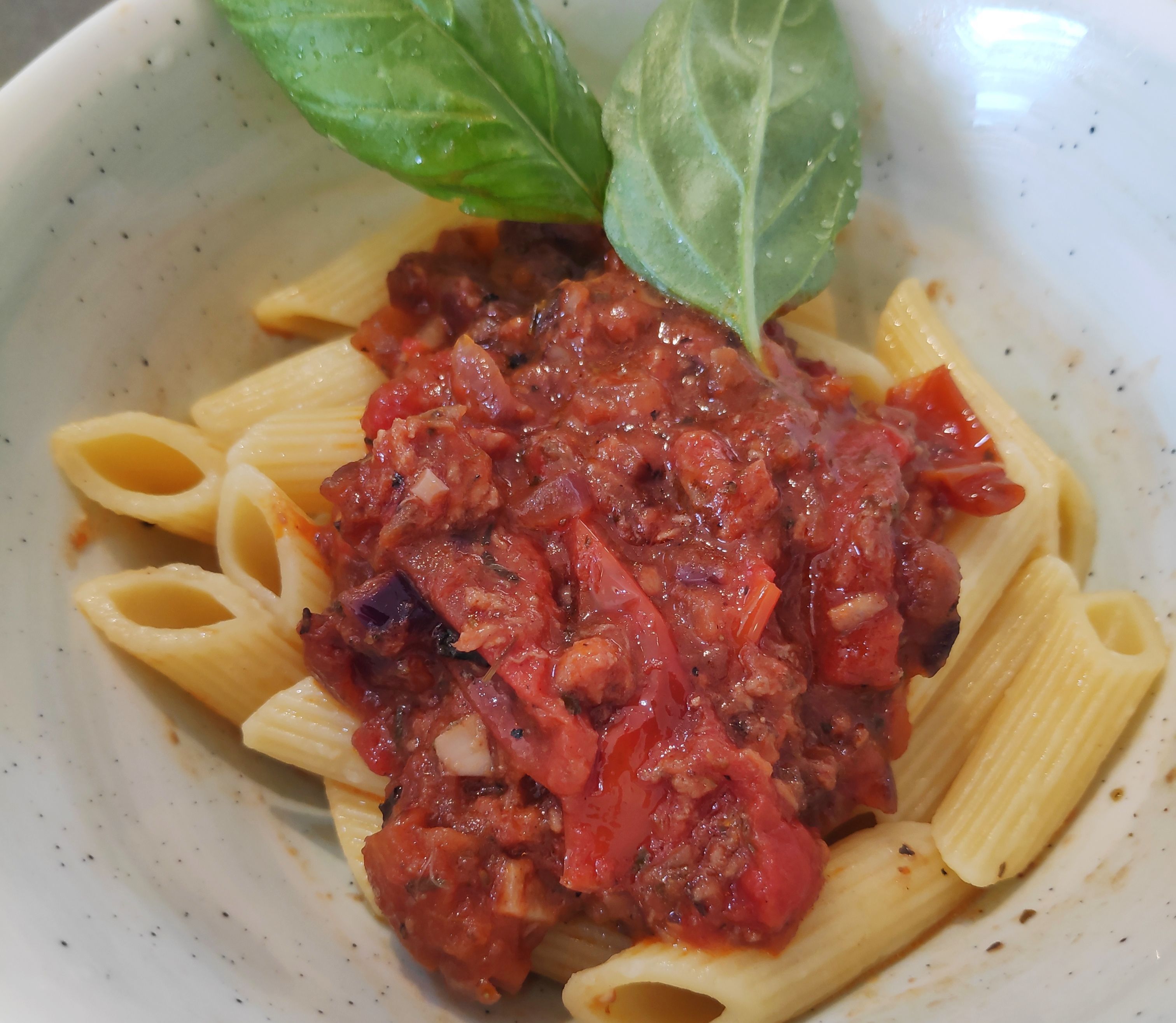 Tuna "Bolognese" Pasta bunch