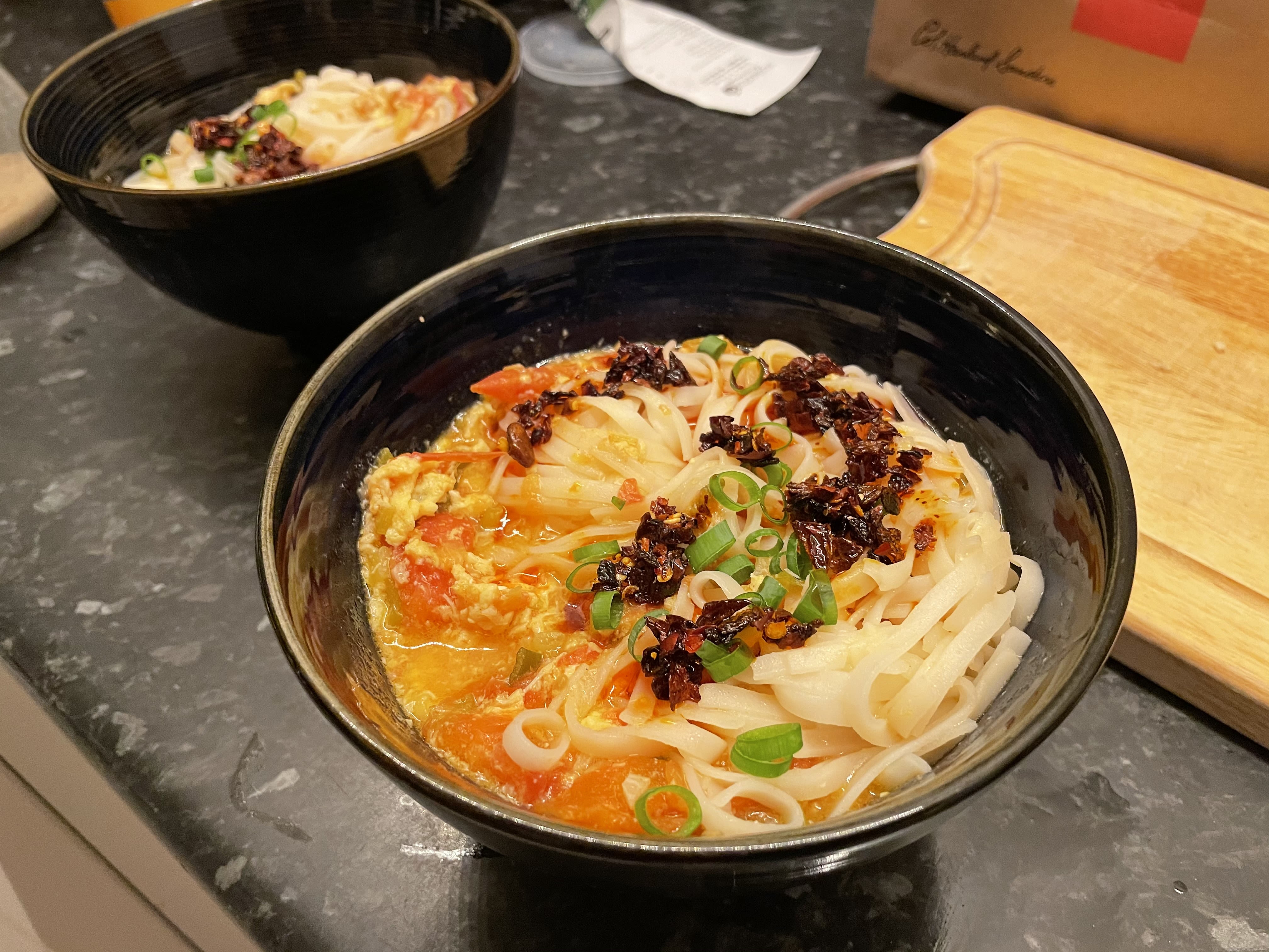 Tomato Egg Noodle Soup | bunch