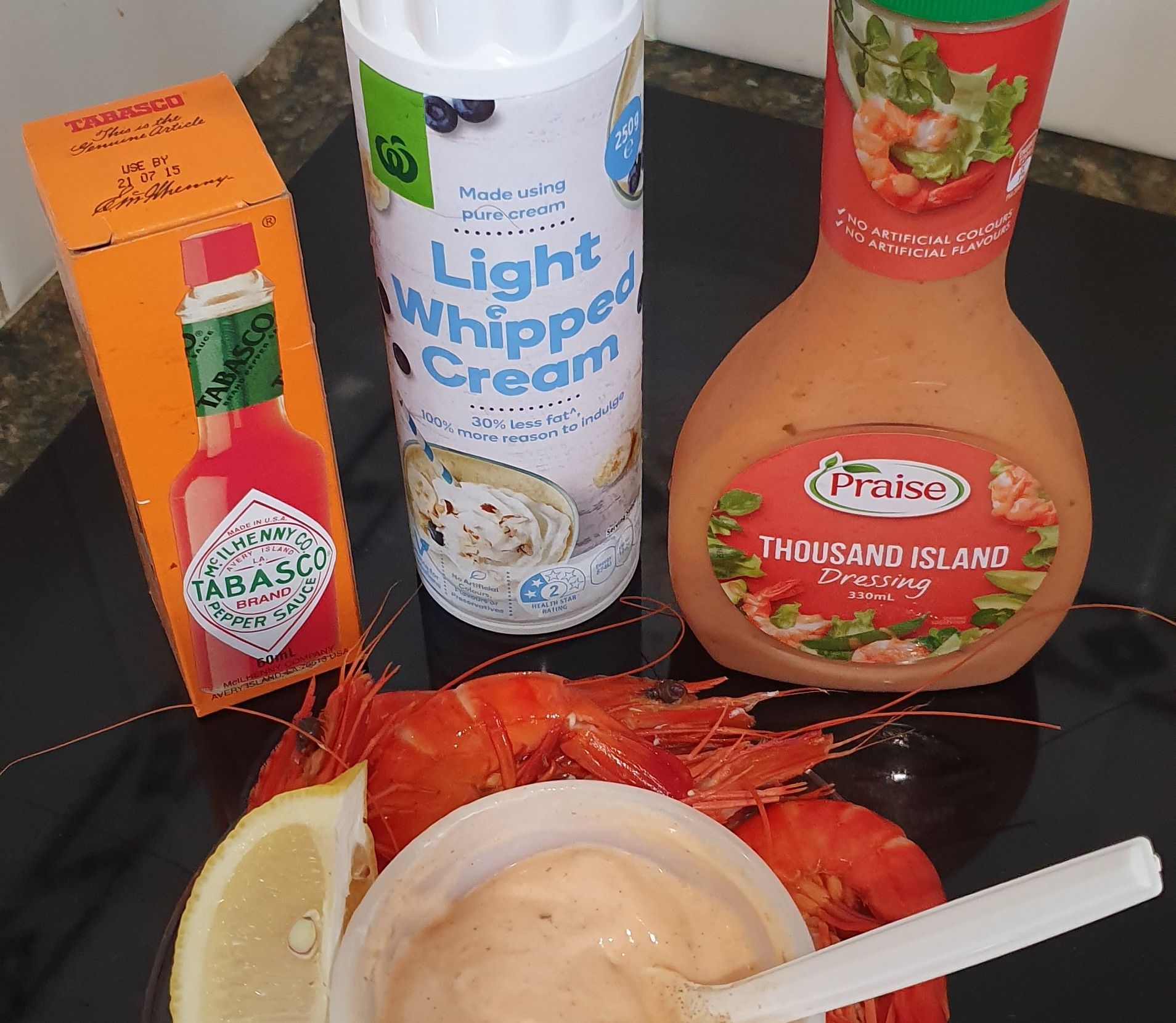 Dressing for Prawns or Prawn Cocktails