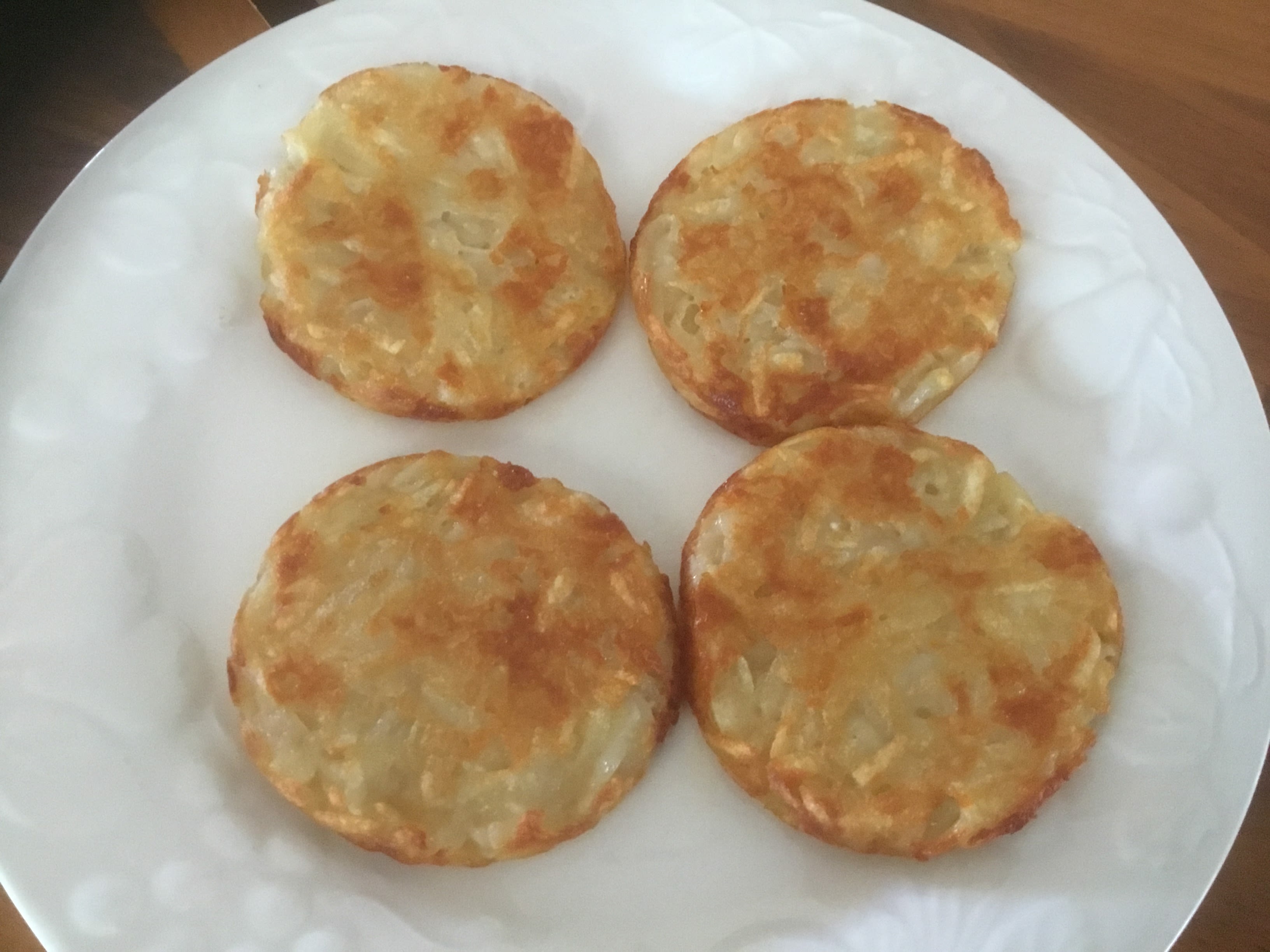 Pie Maker Hash browns bunch