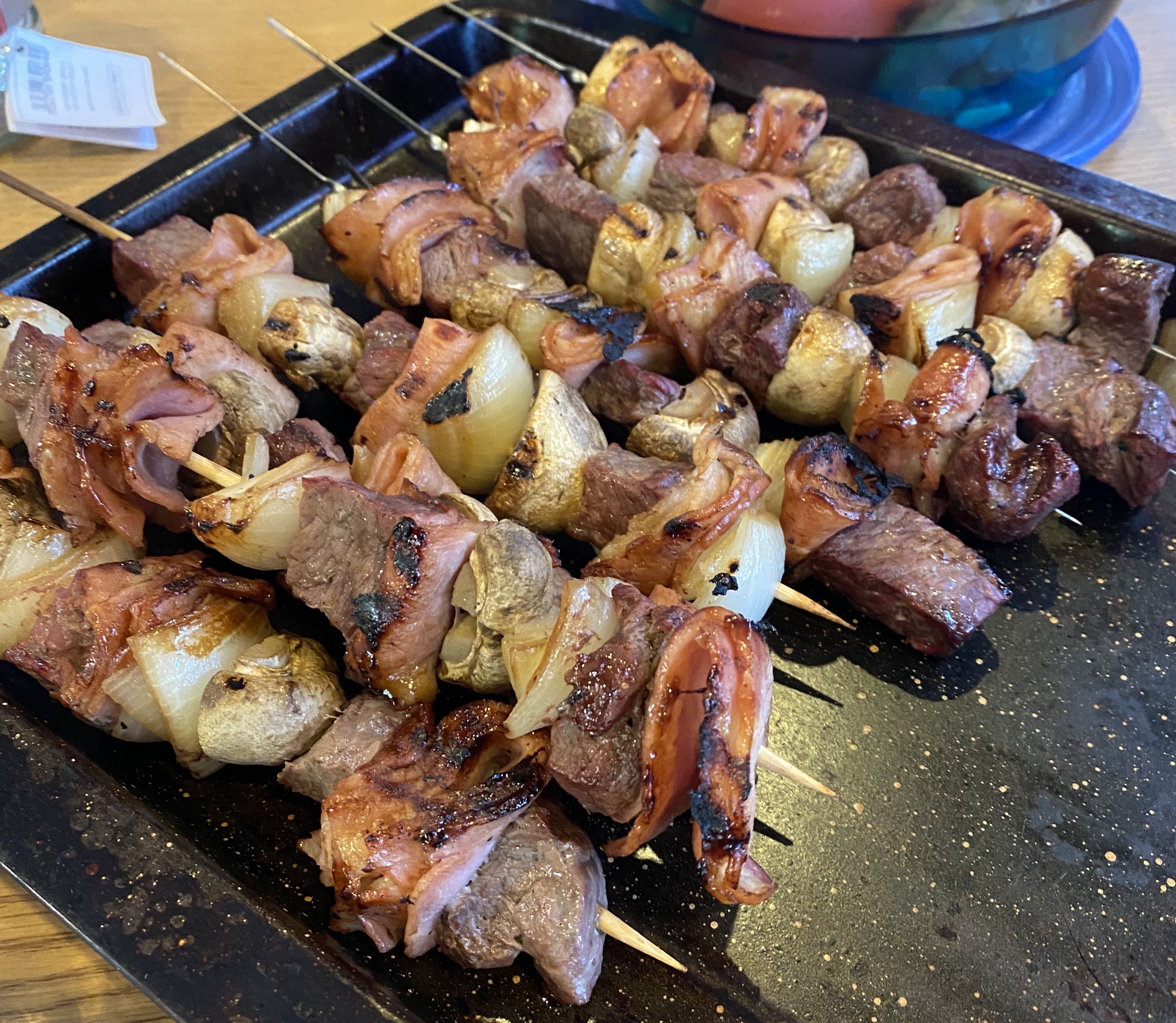 Filet Mignon Kebabs bunch