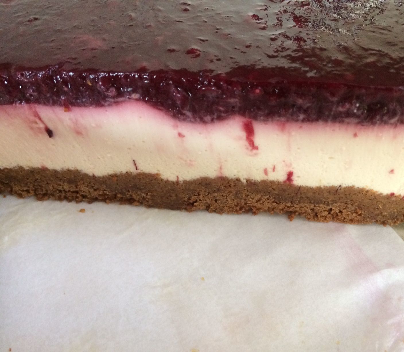 Boysenberry Cheesecake bunch