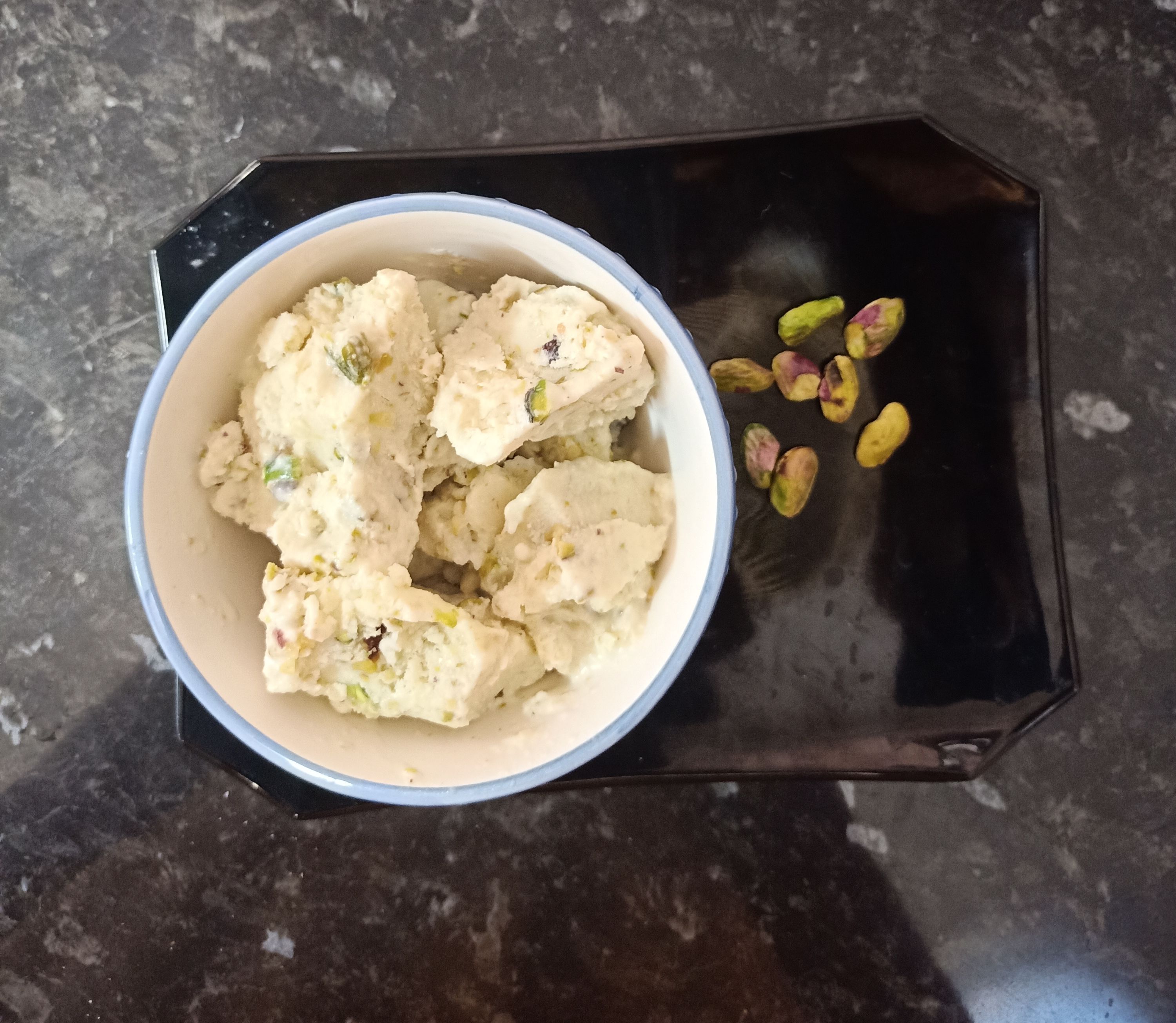 Pistachio kulfi (ice cream) bunch
