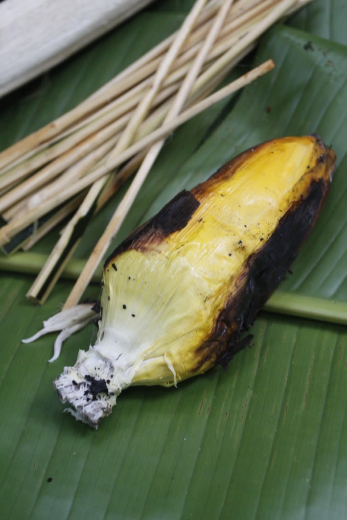 Have you heard of banana blossom? bunch