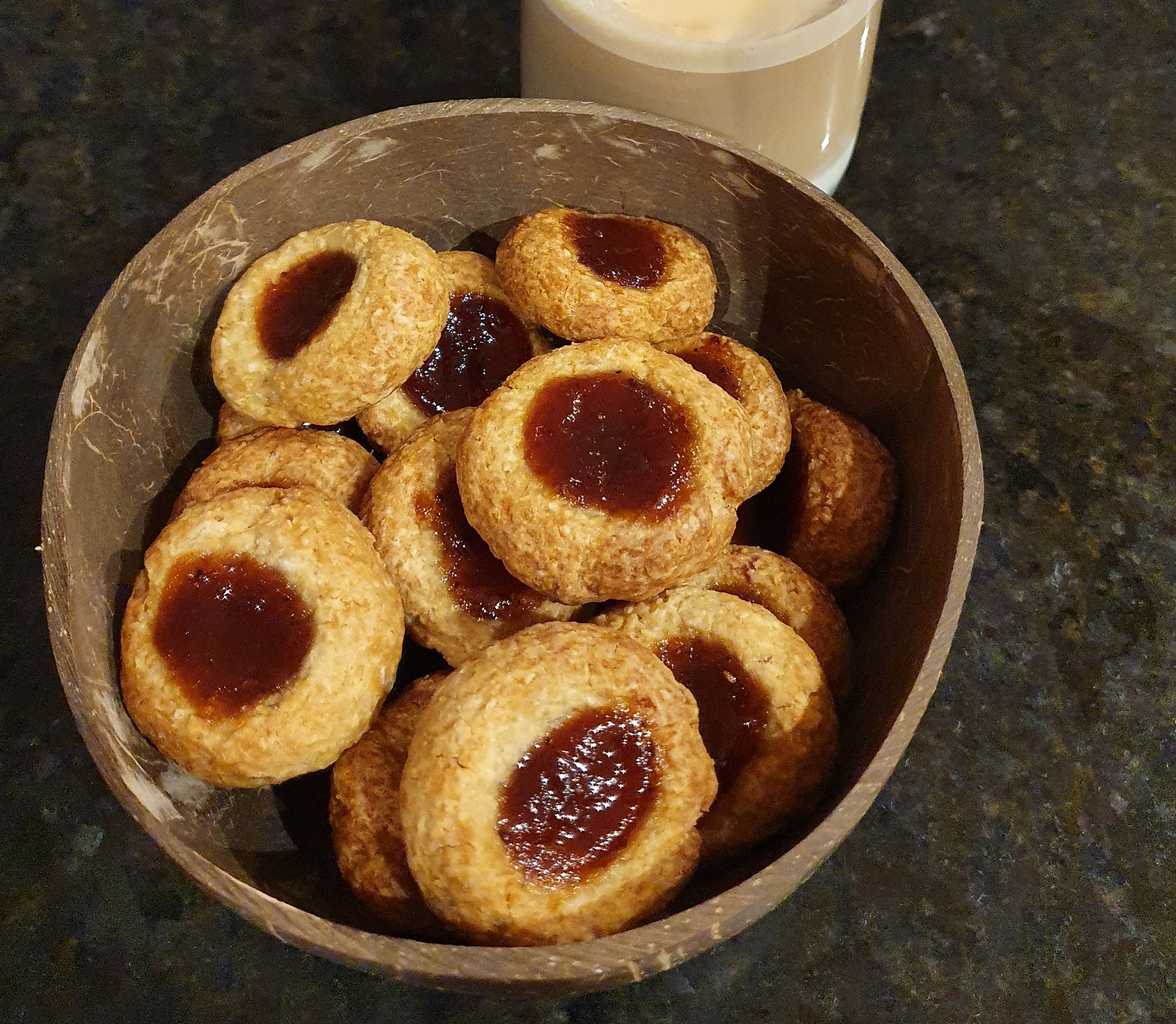 Coconut Jam Drops bunch