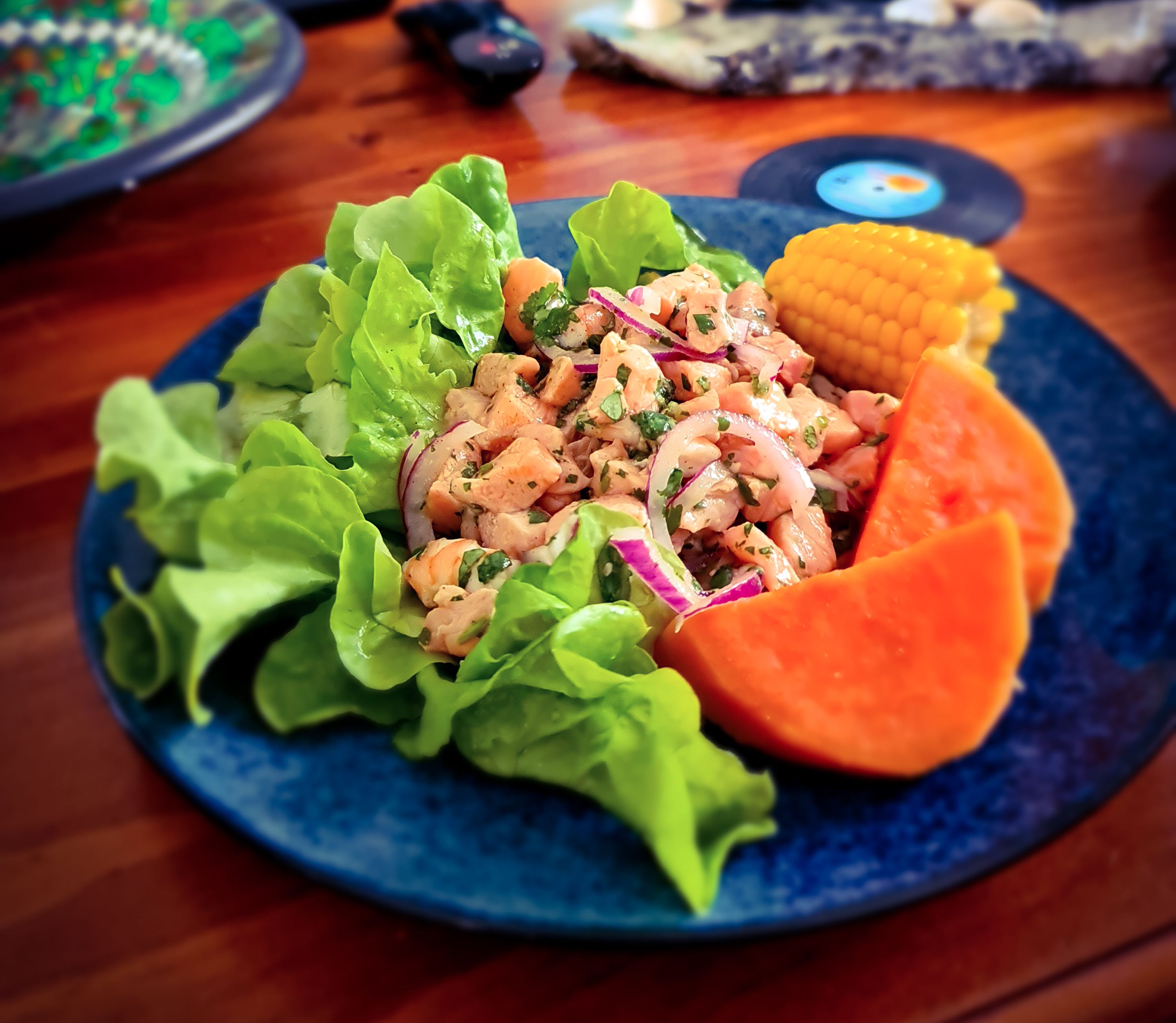 Seeviche Salmon and prawn ceviche | bunch