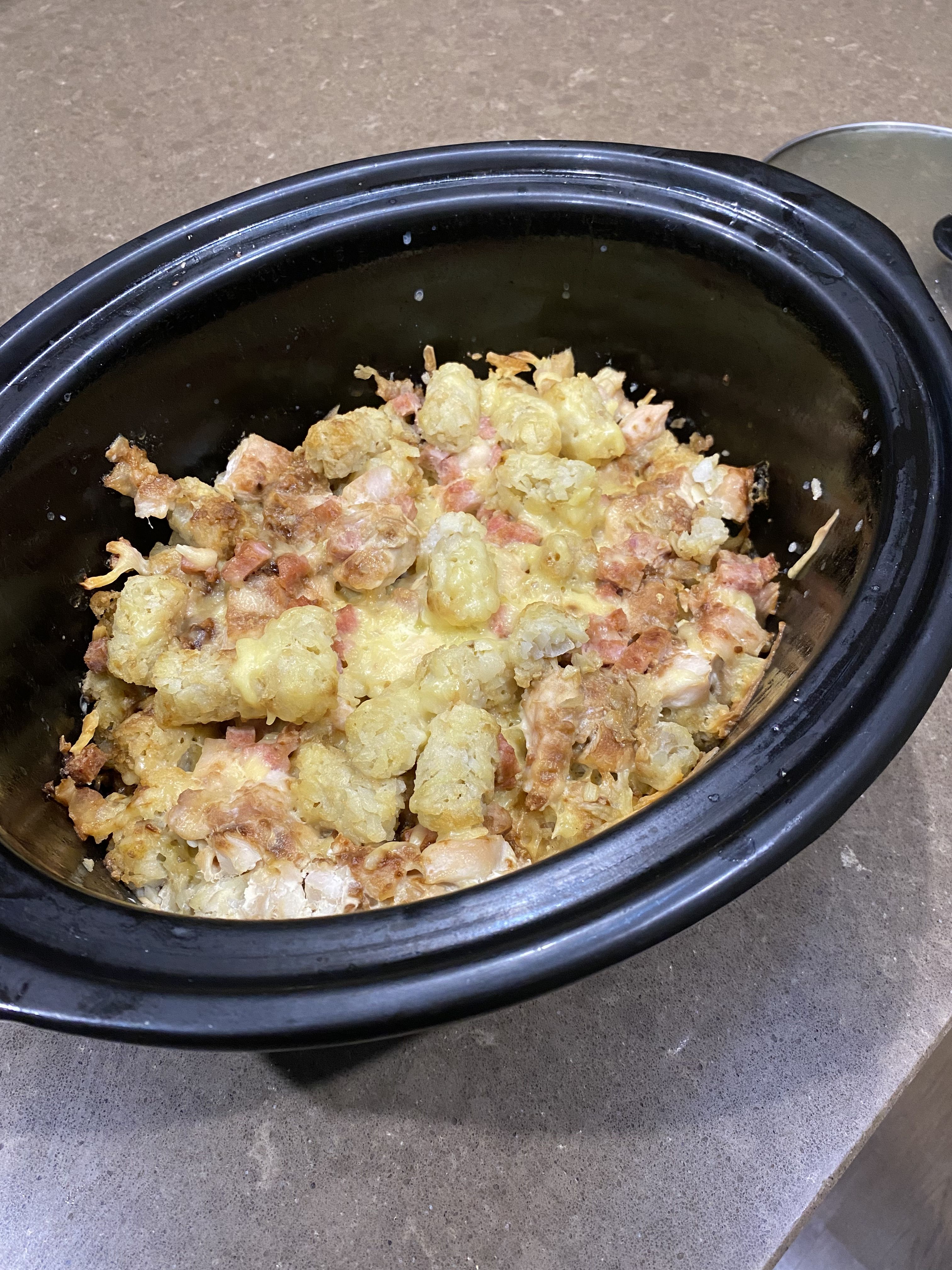 Slow Cooker Chicken and Potato Gem Bake bunch