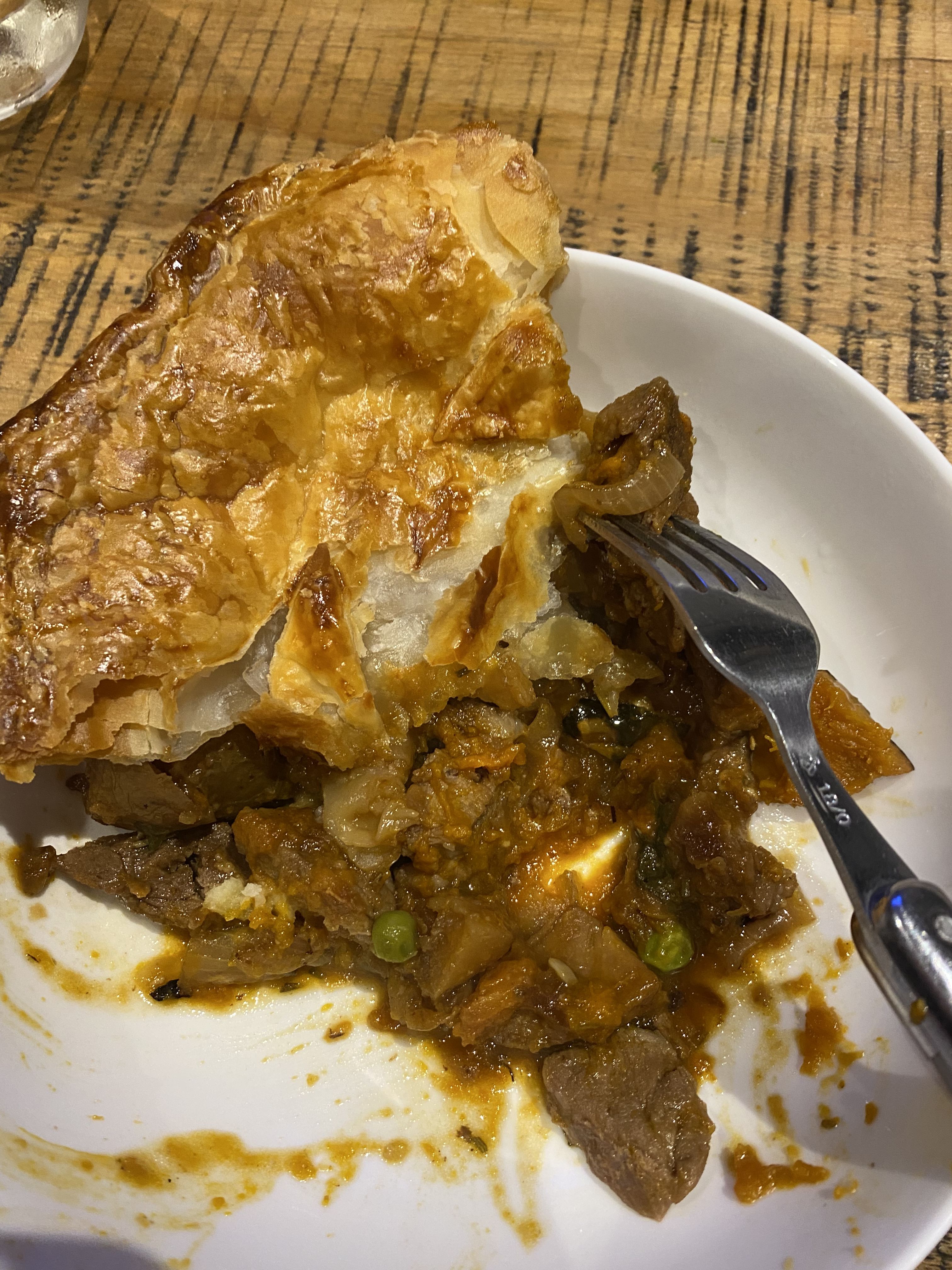 Leftover Lamb and Roast Veg Pie | bunch