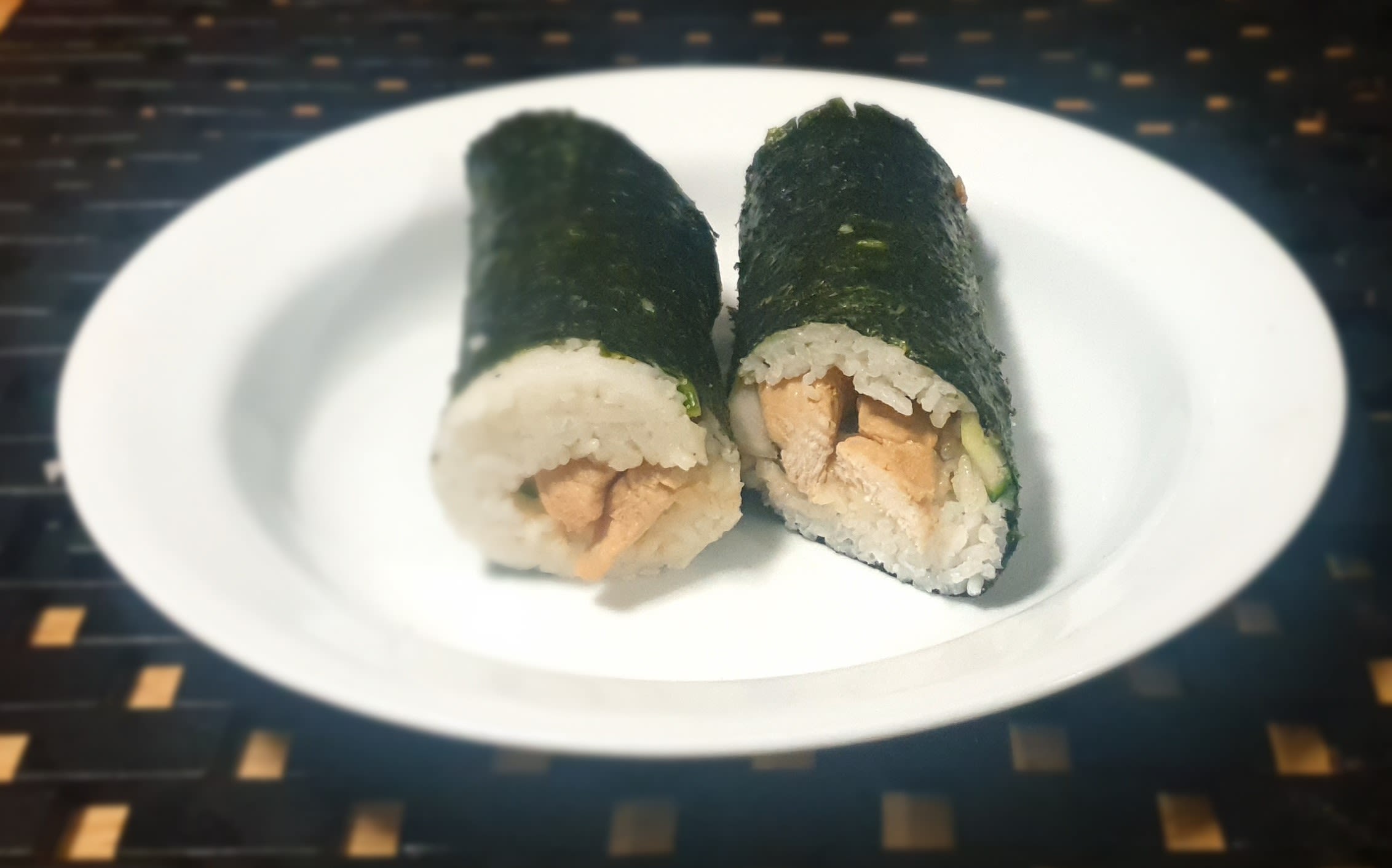 Teriyaki Chicken Sushi Rolls bunch