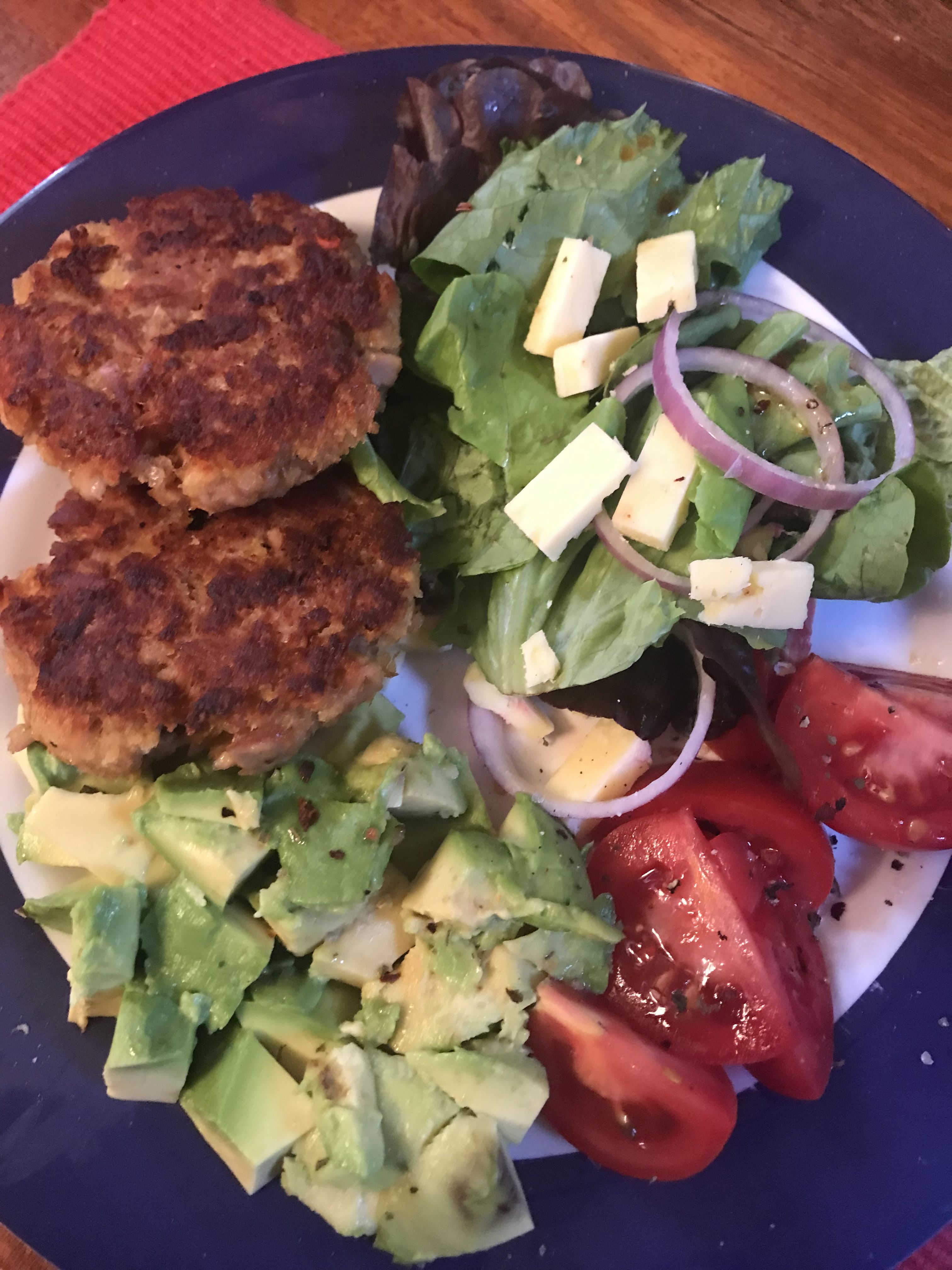 Paprika Panko Crumb Tuna Patties bunch