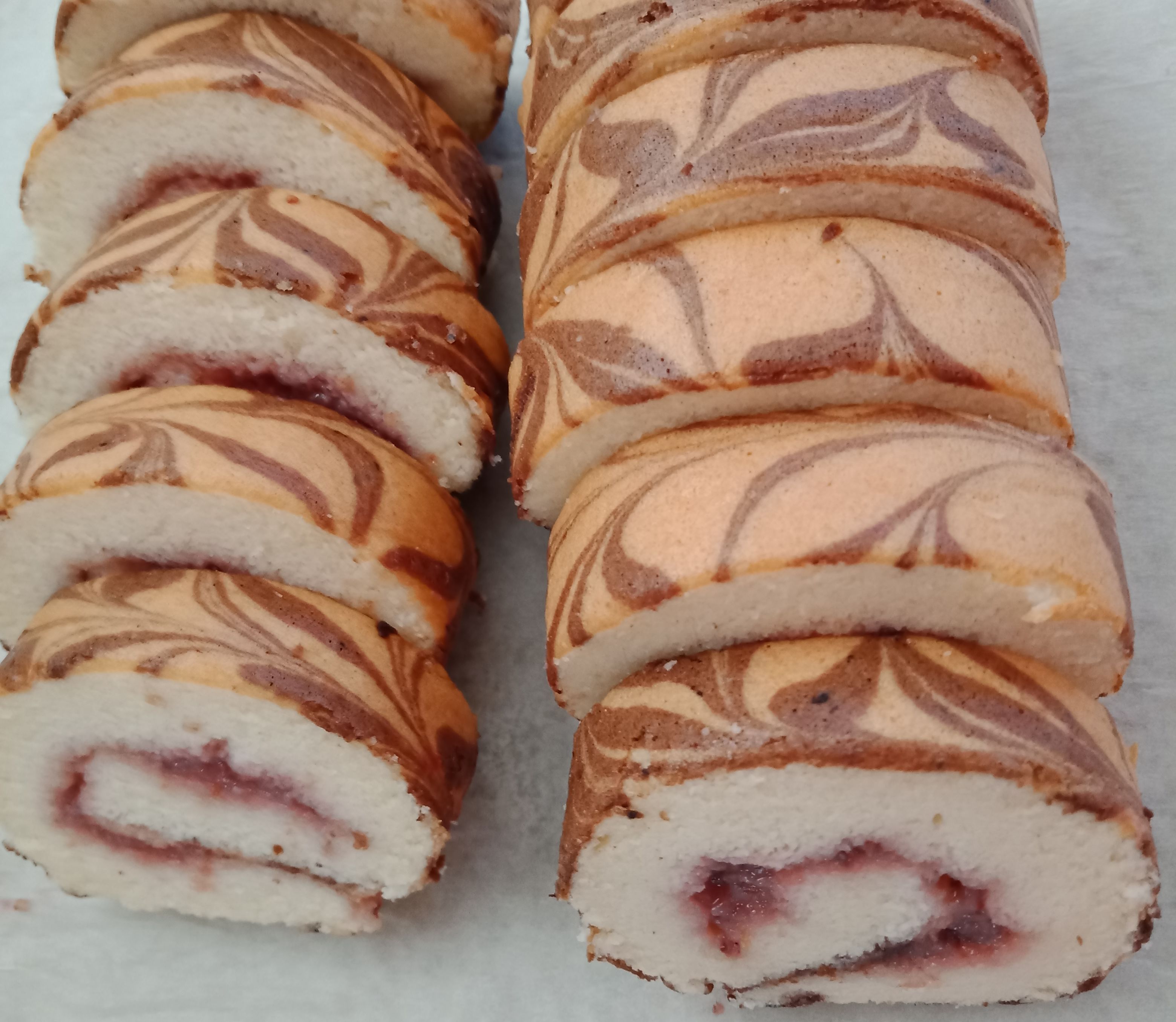 Mini Roll Cake bunch