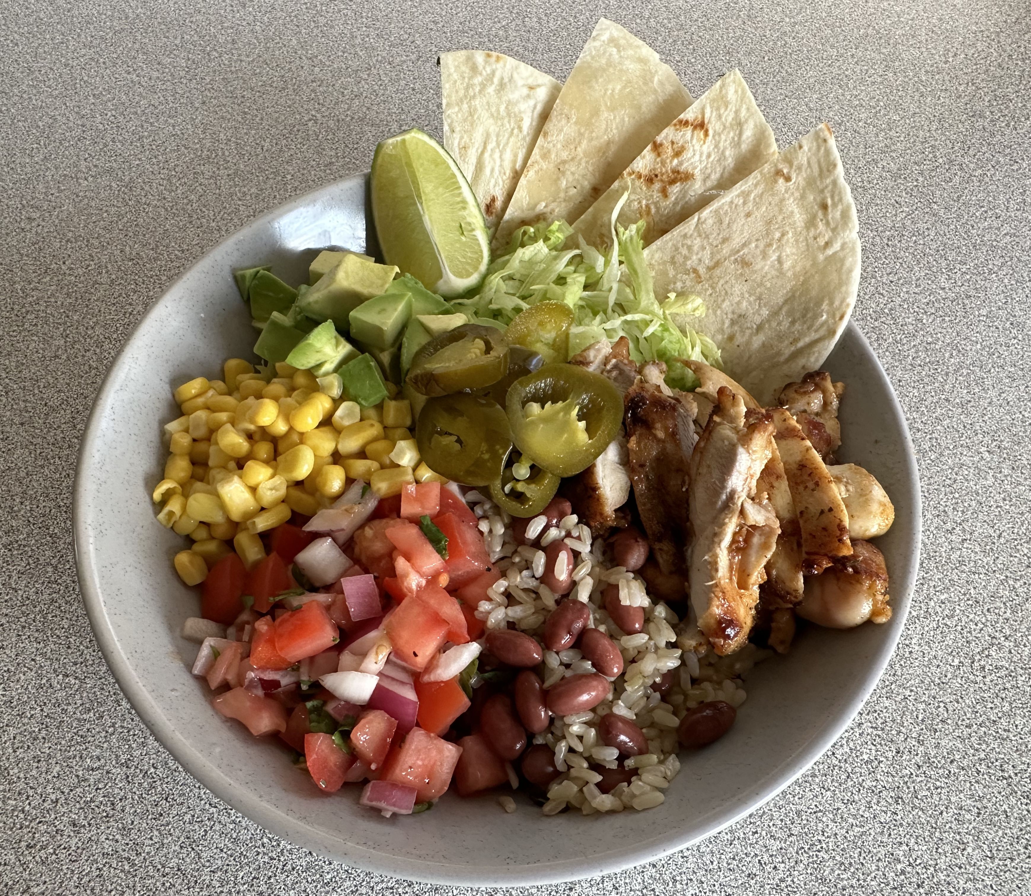 Mexican Salad Bowl bunch