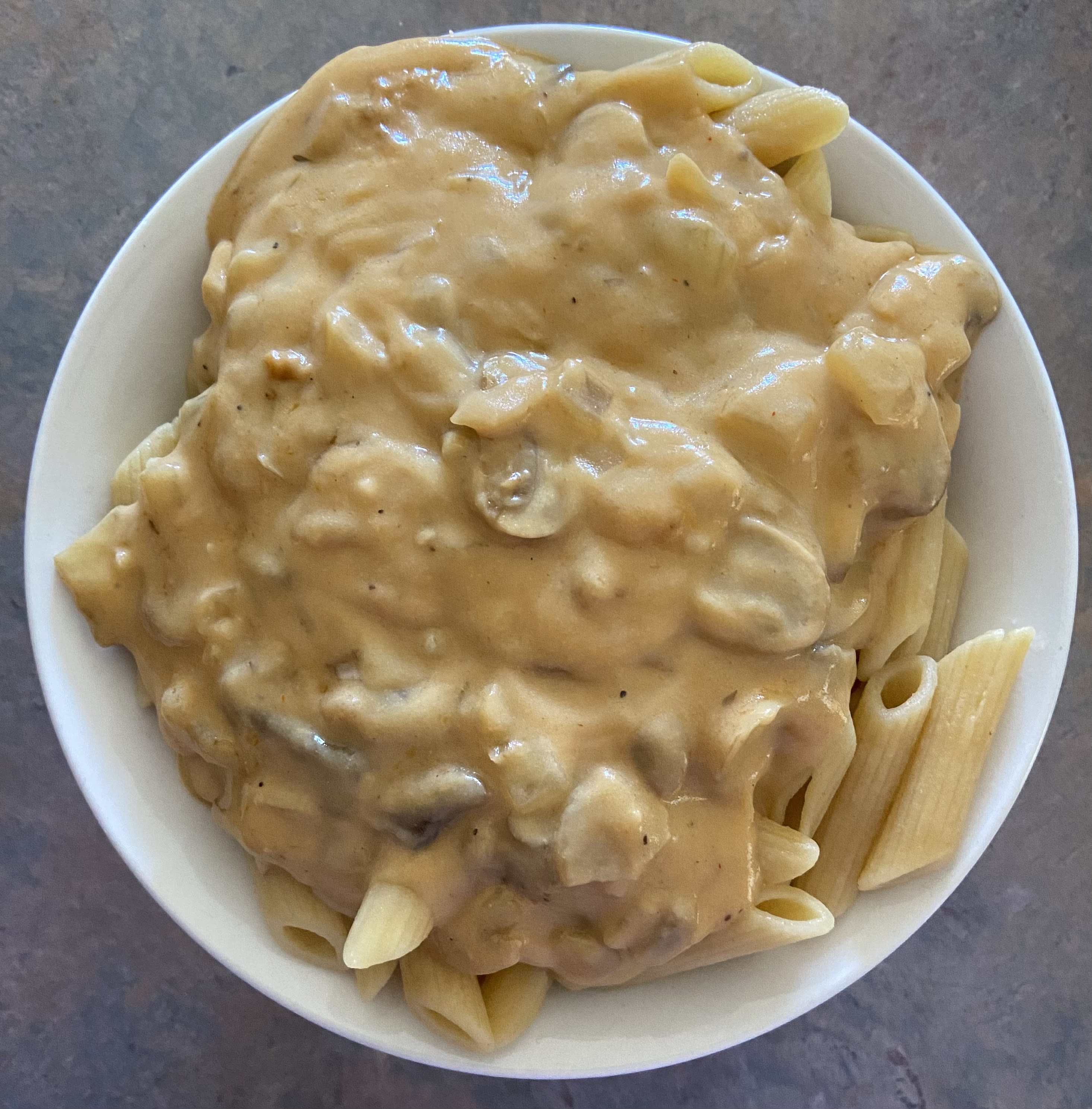 Penne Stroganoff bunch