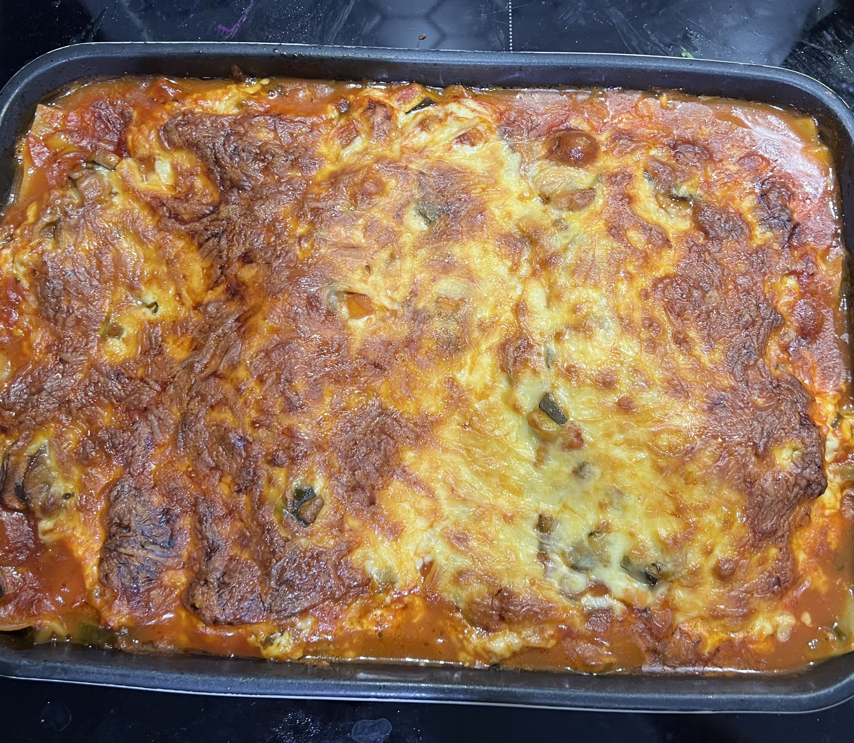 Ham and Vegetable Lasagna bunch