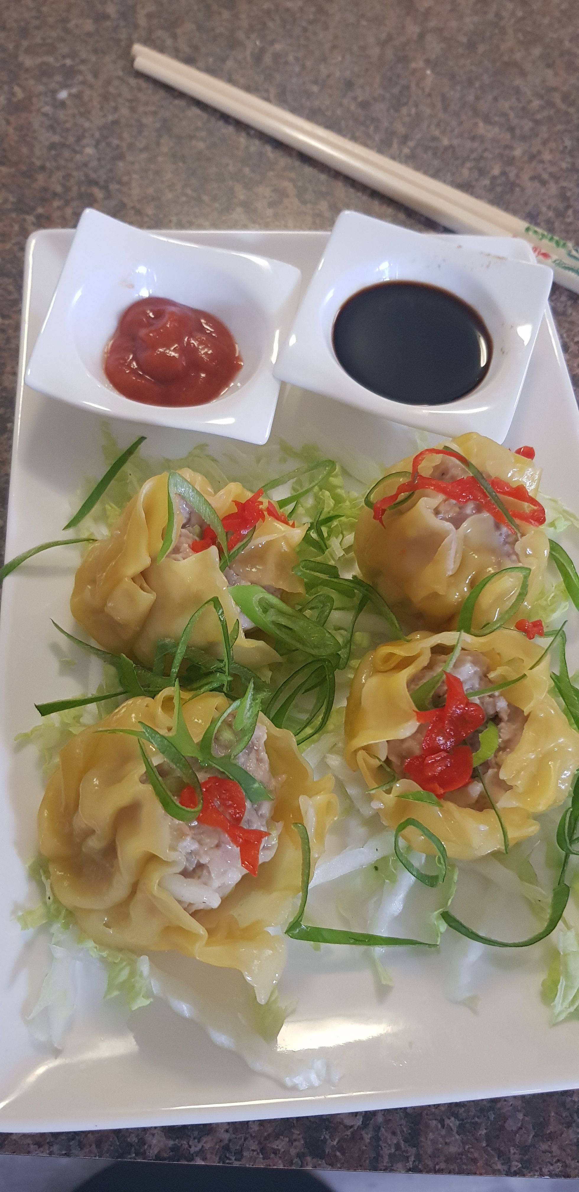 Steamed Pork Dim Sims bunch