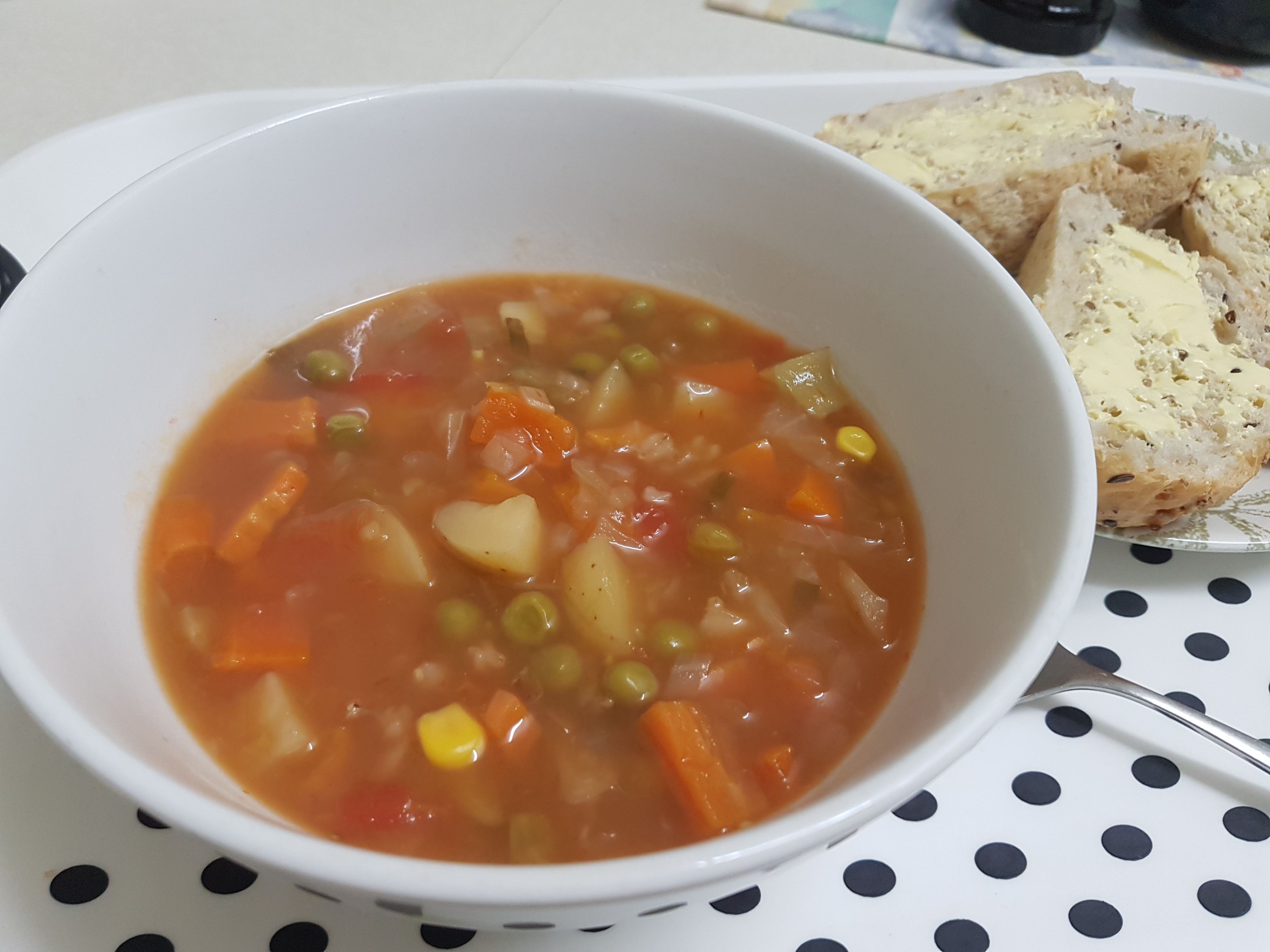 Vegetable and Pearl Barley Soup | bunch