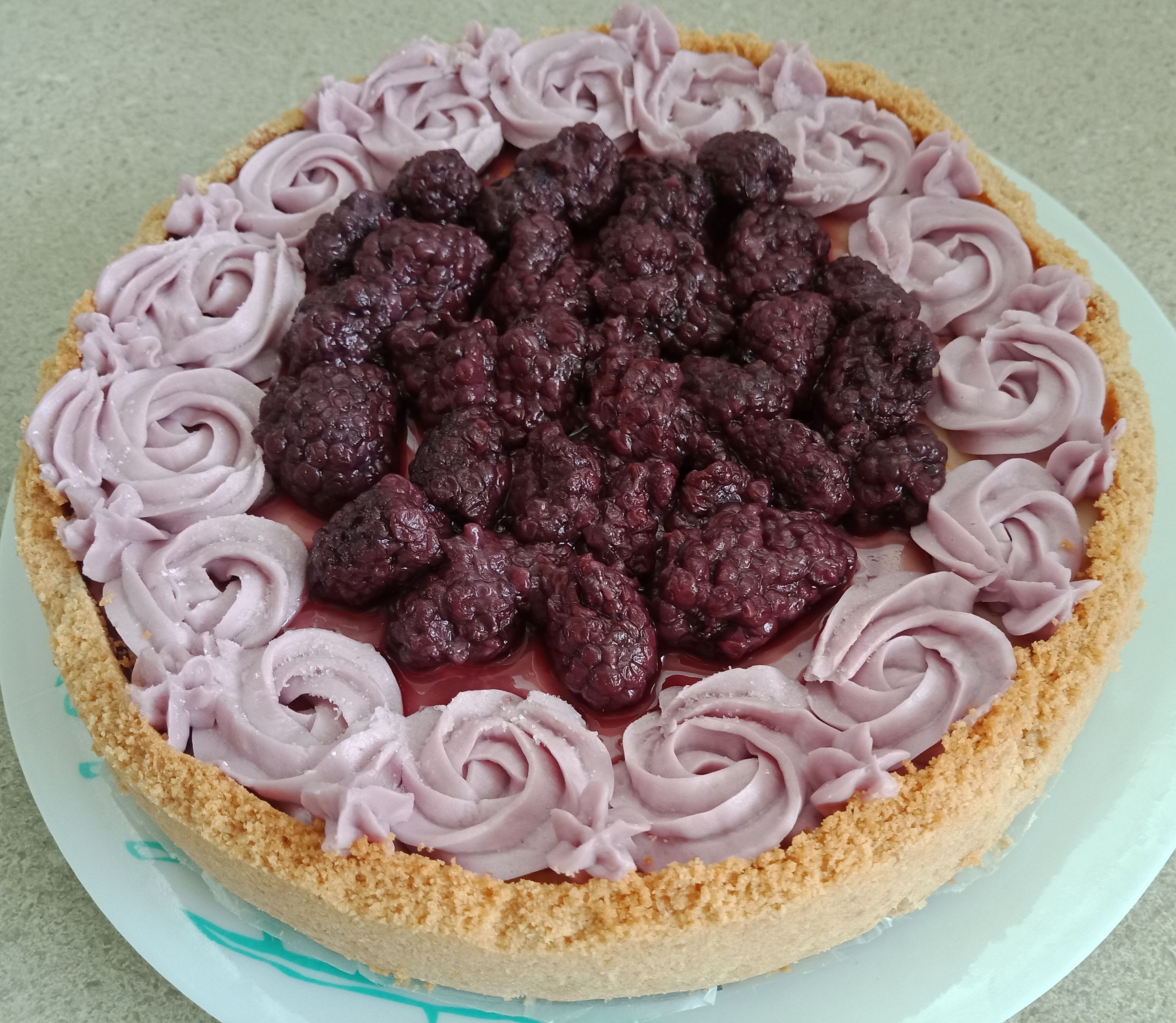 Boysenberry Cheesecake bunch
