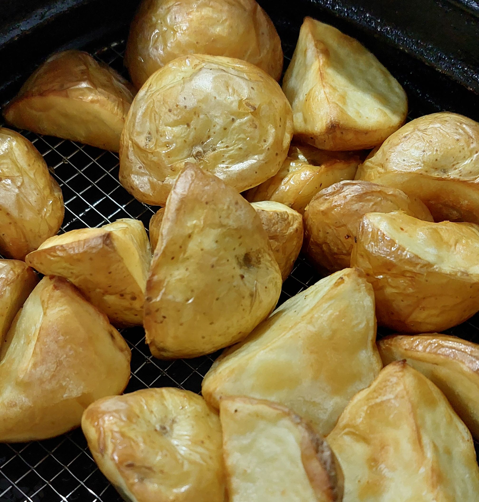 Airfryer Potatoes bunch