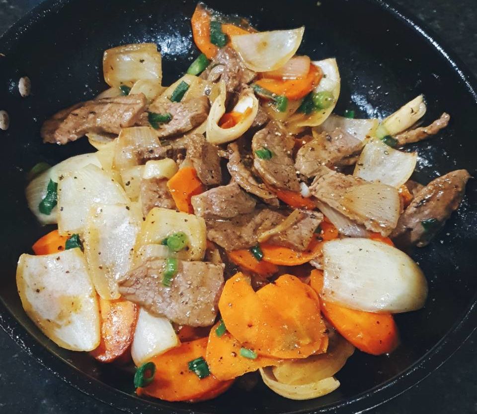 Black Pepper Beef Tenderloin bunch