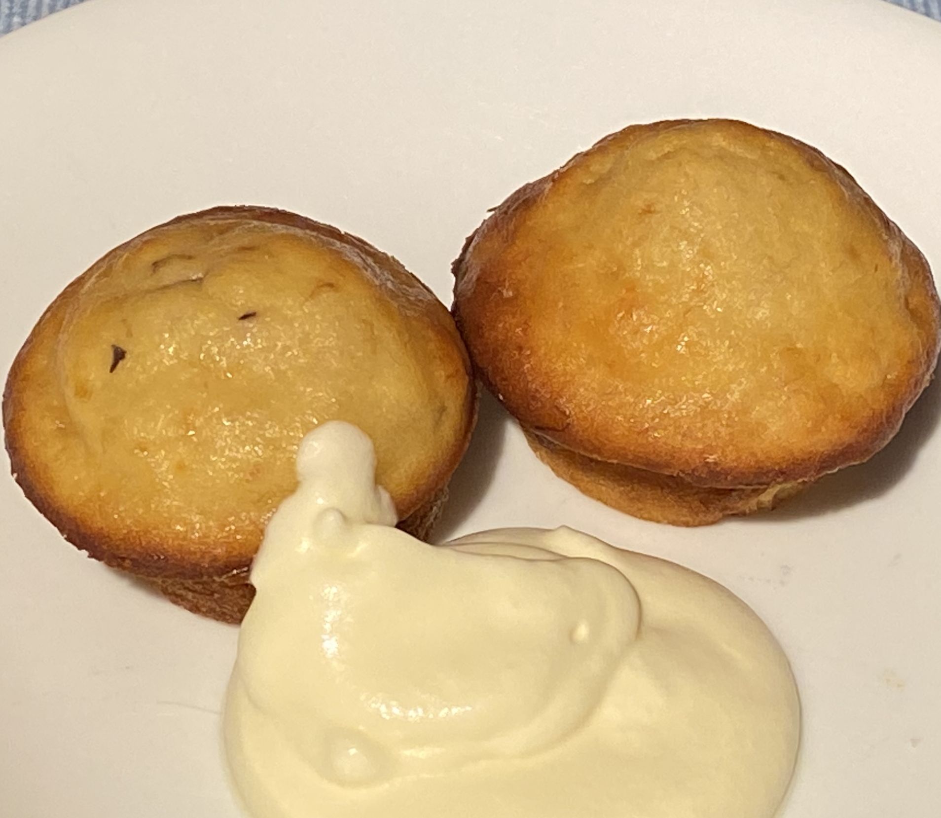 Banana Blueberry Mini Muffins bunch