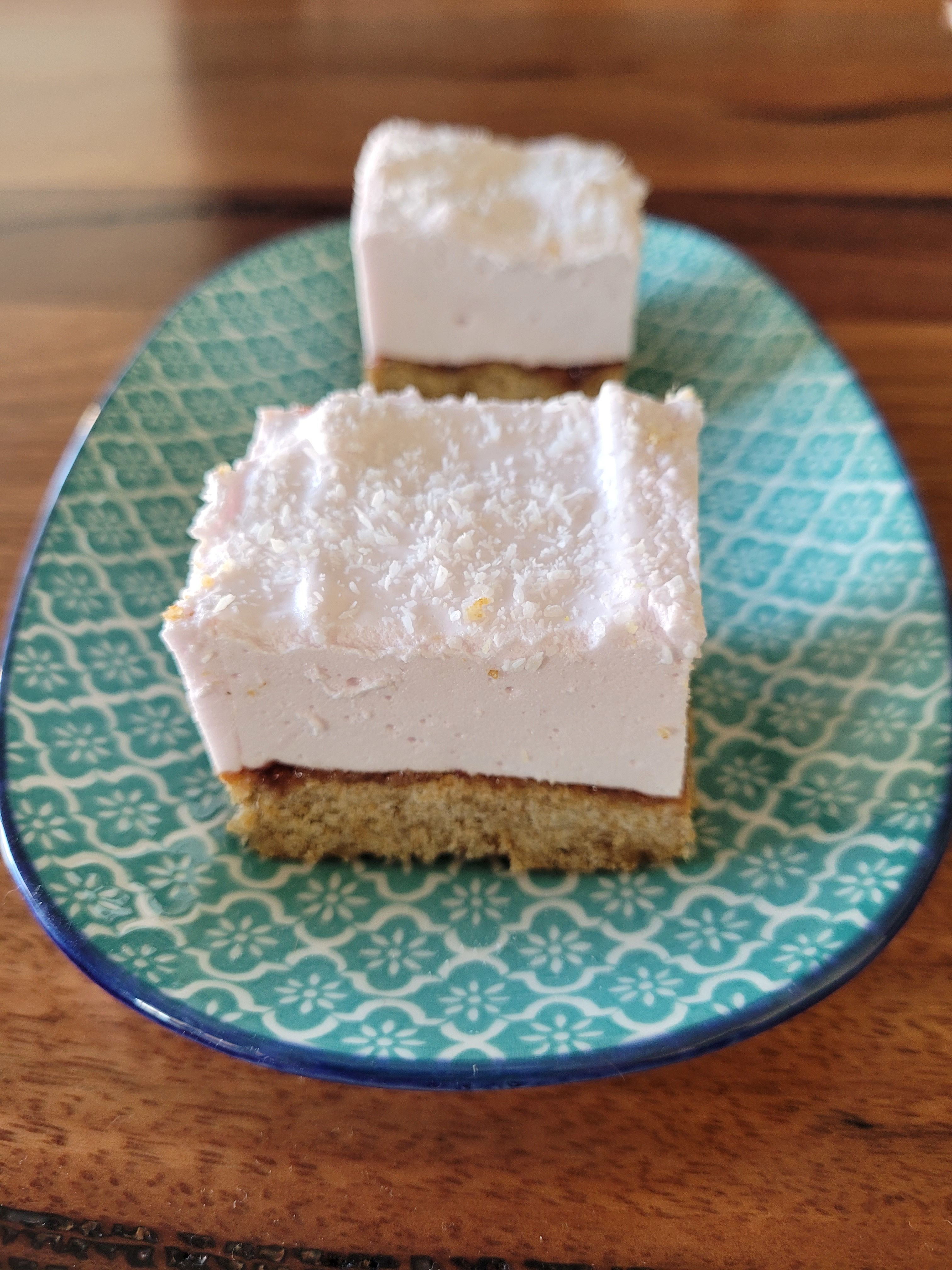 Marshmallow Jam Slice bunch
