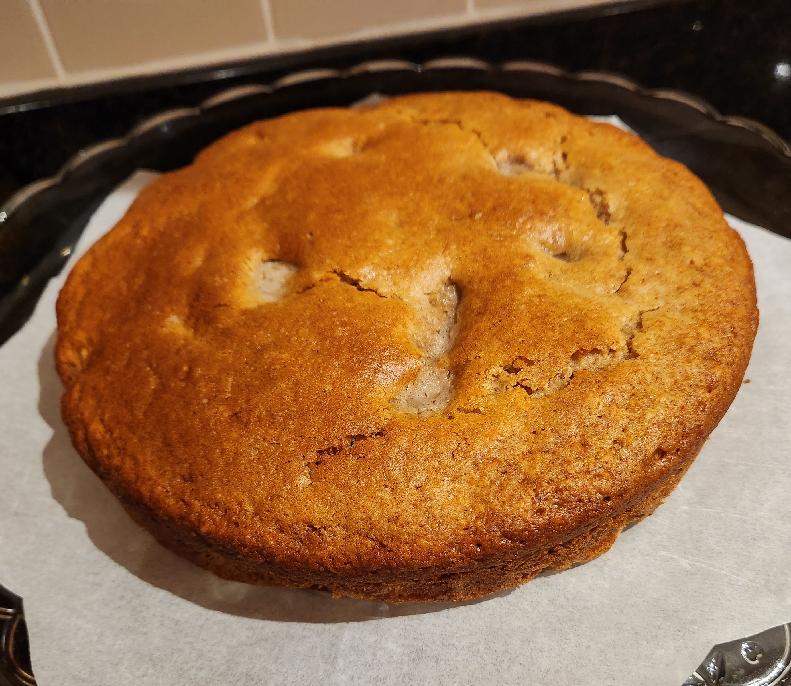 Pear and Cinnamon Tea Cake bunch