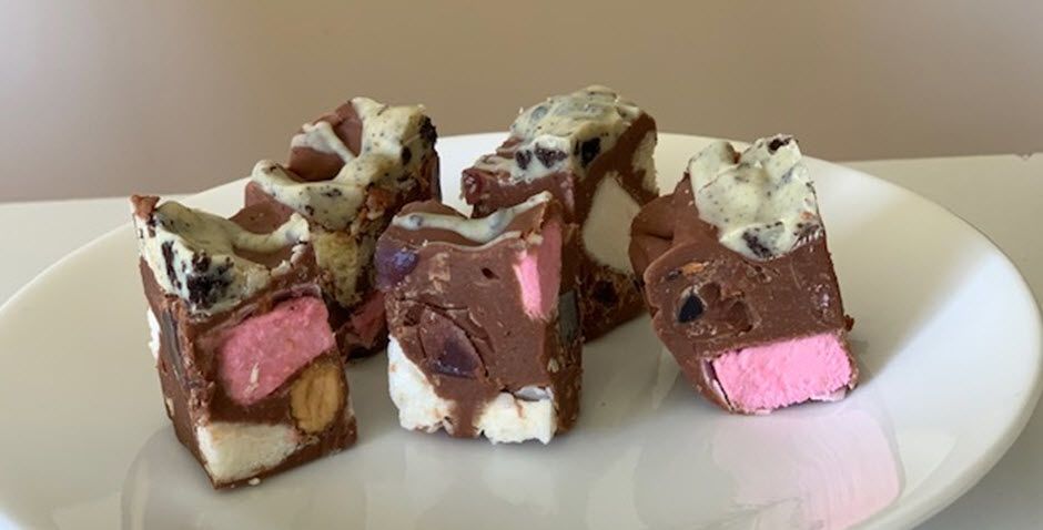 Rocky Road Fudge | bunch