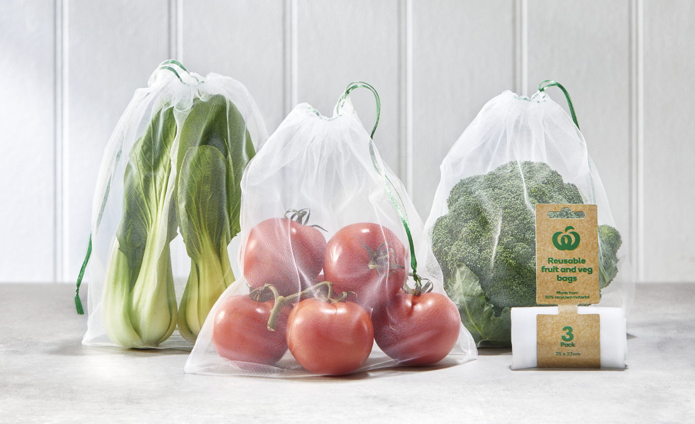 Fruit and veg reusable bags sale