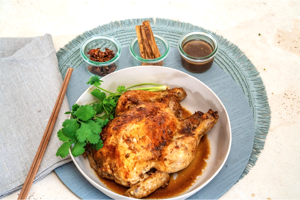 Whole Asian braised chicken | bunch