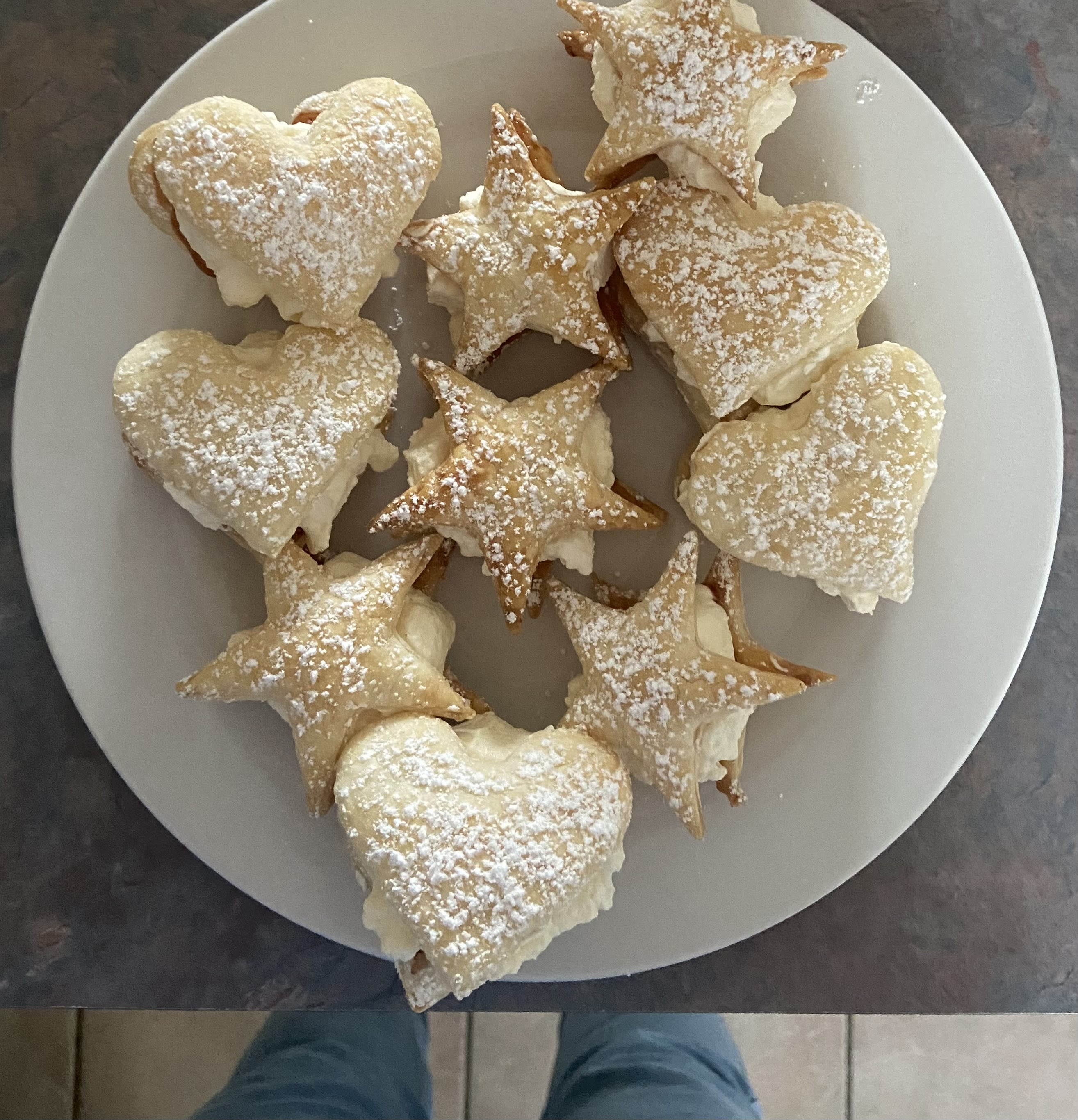 Jam and Cream Puffs bunch