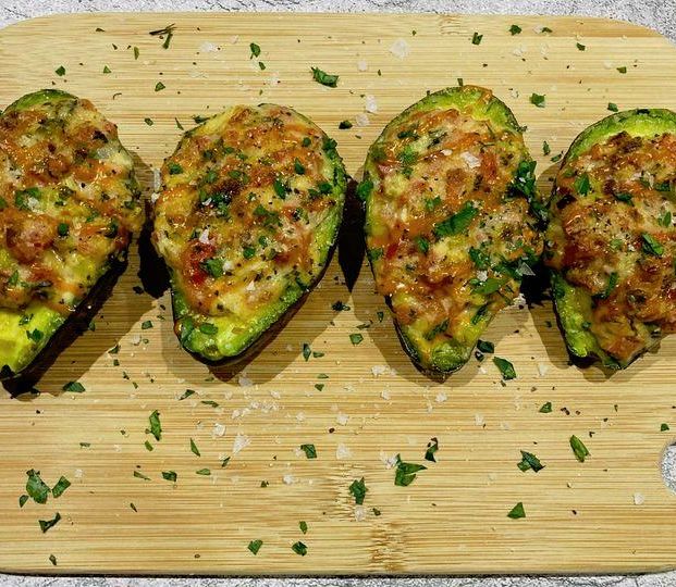 Baked Avocados bunch