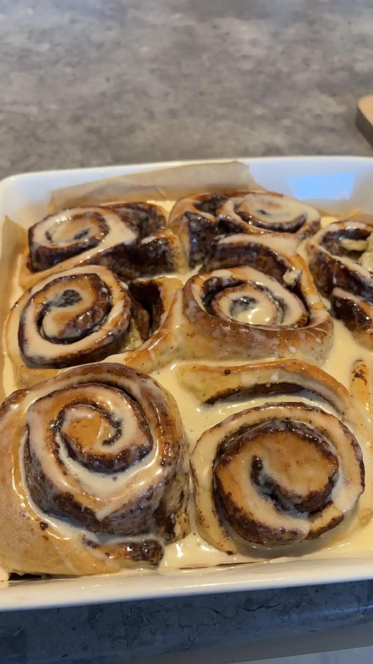 Choc Malt and Cinnamon Scrolls bunch