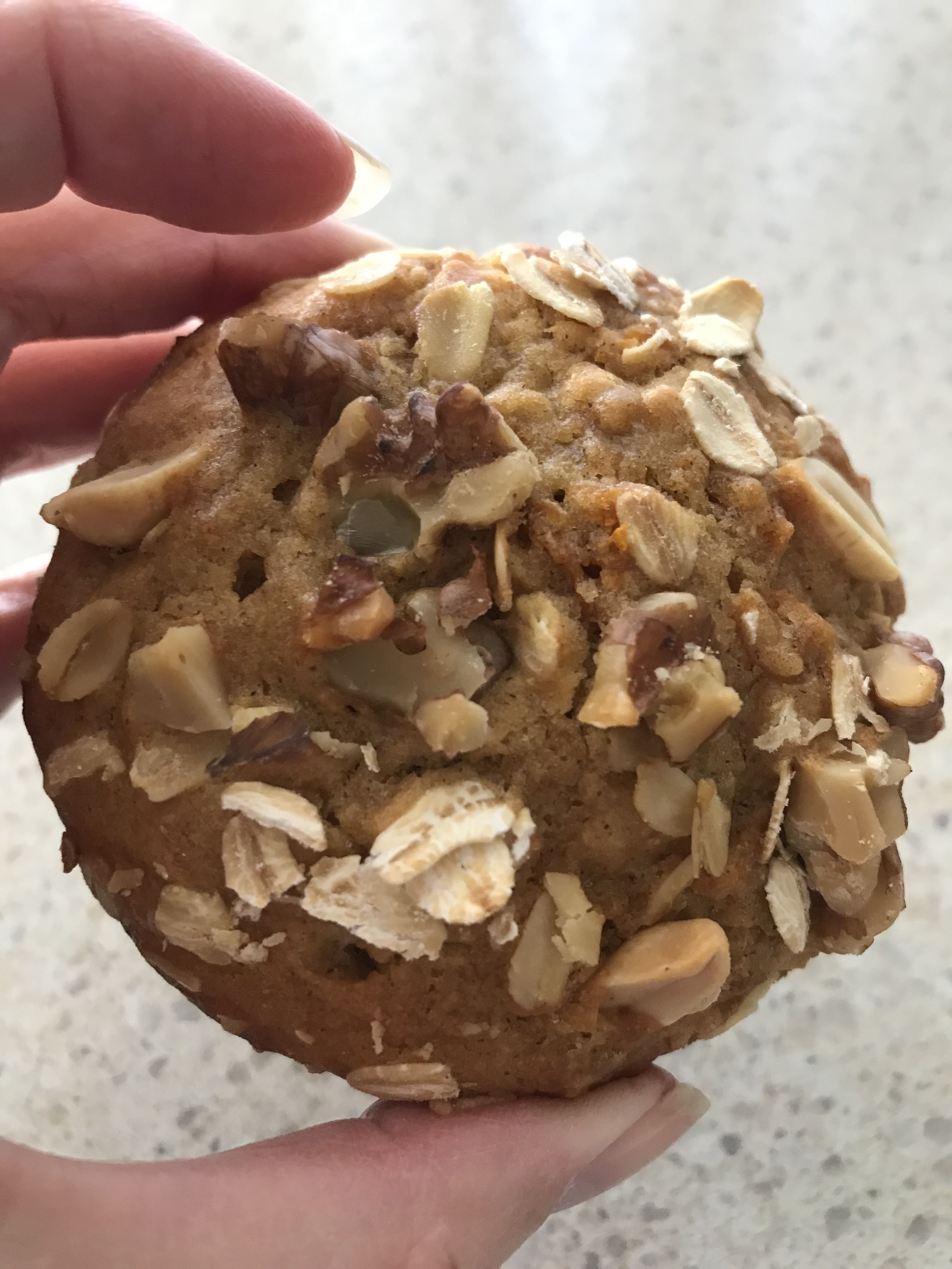 Banana, Zucchini and Carrot muffins bunch