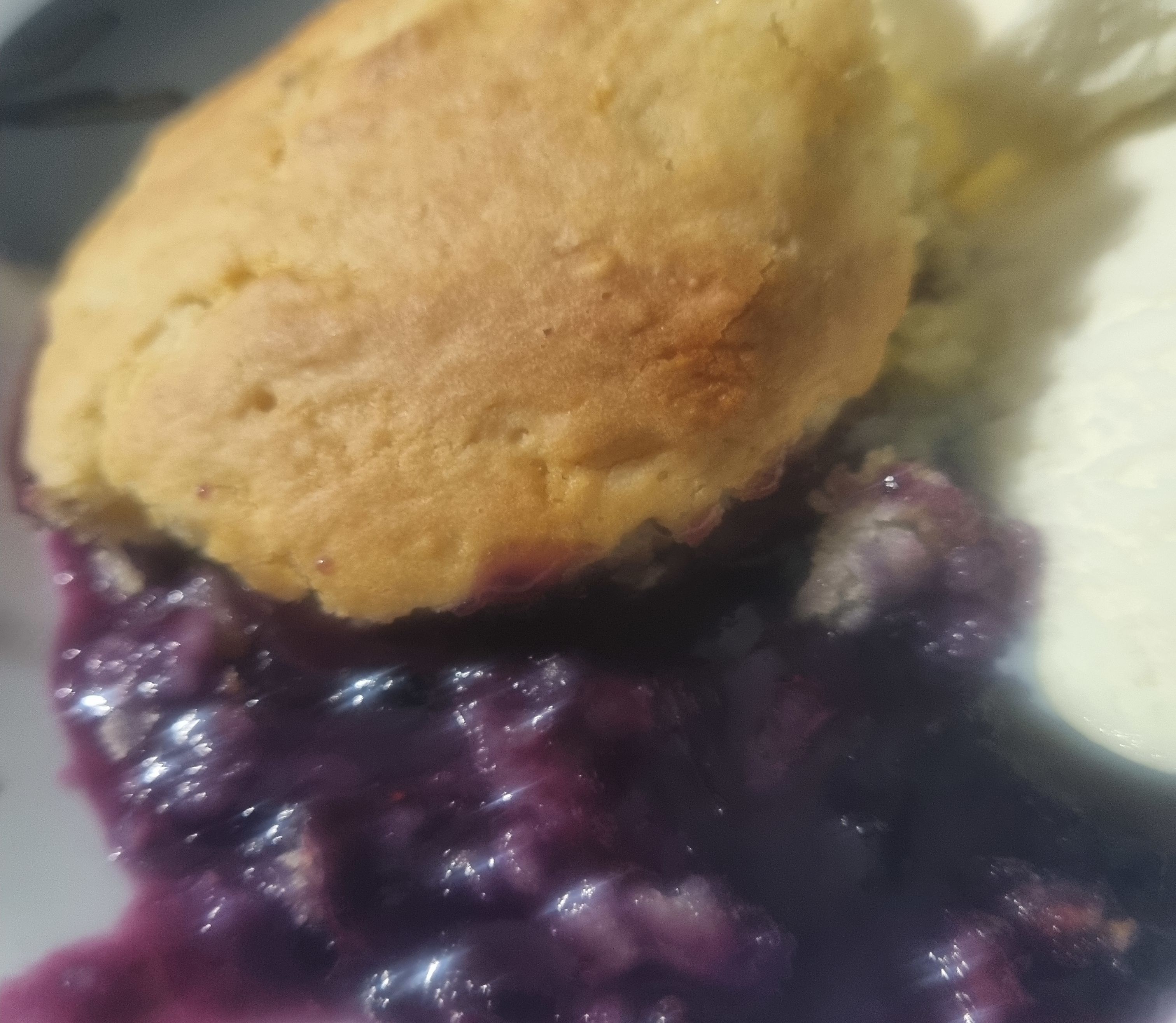 Lemon and Blueberry Self Saucing Pudding bunch