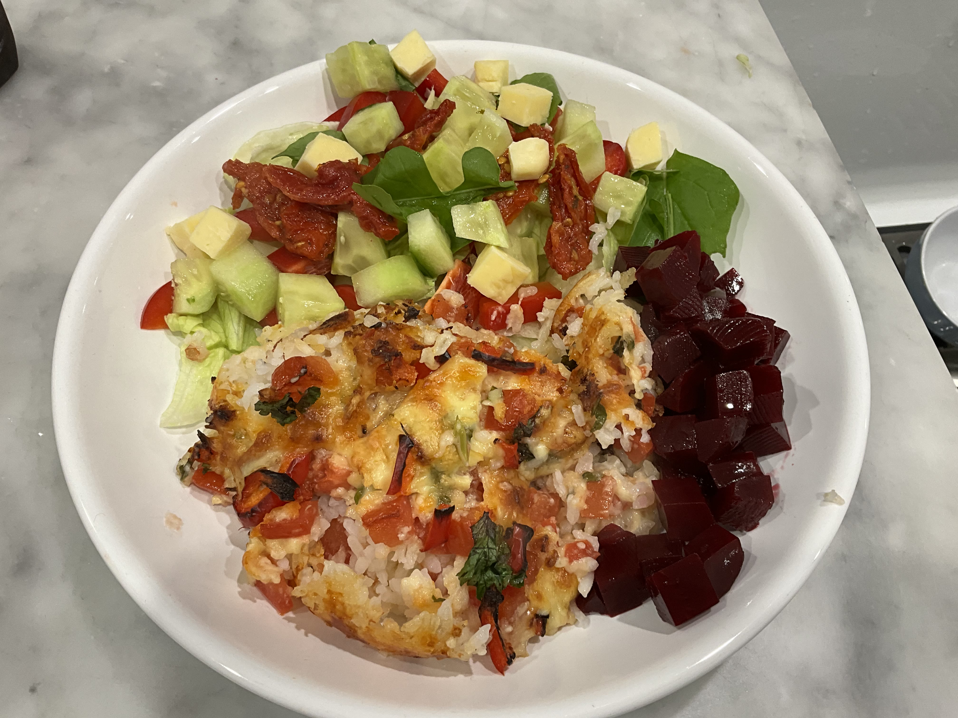 Vegetable Rice Meal | bunch