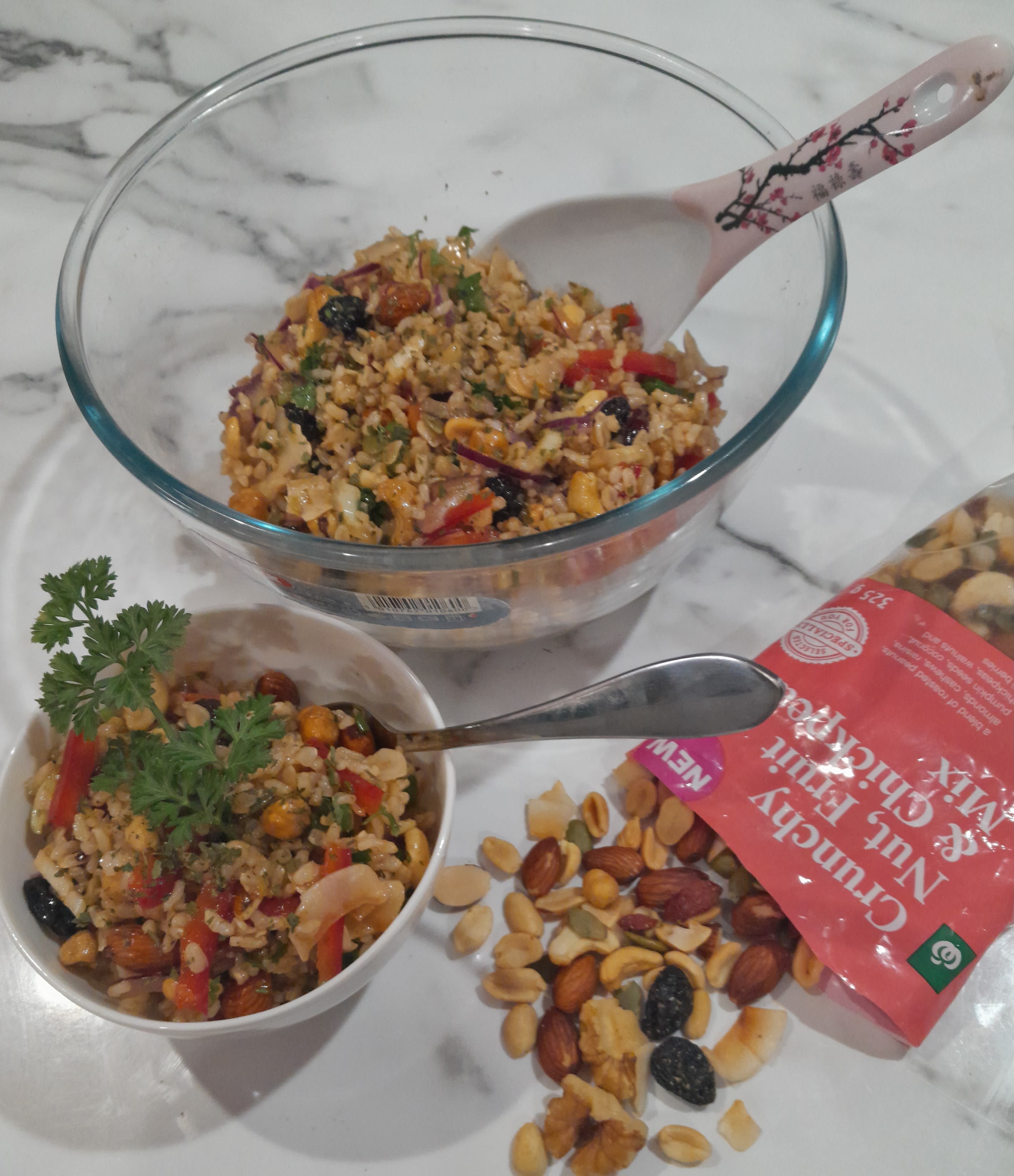 Nuts and Rice Salad | bunch