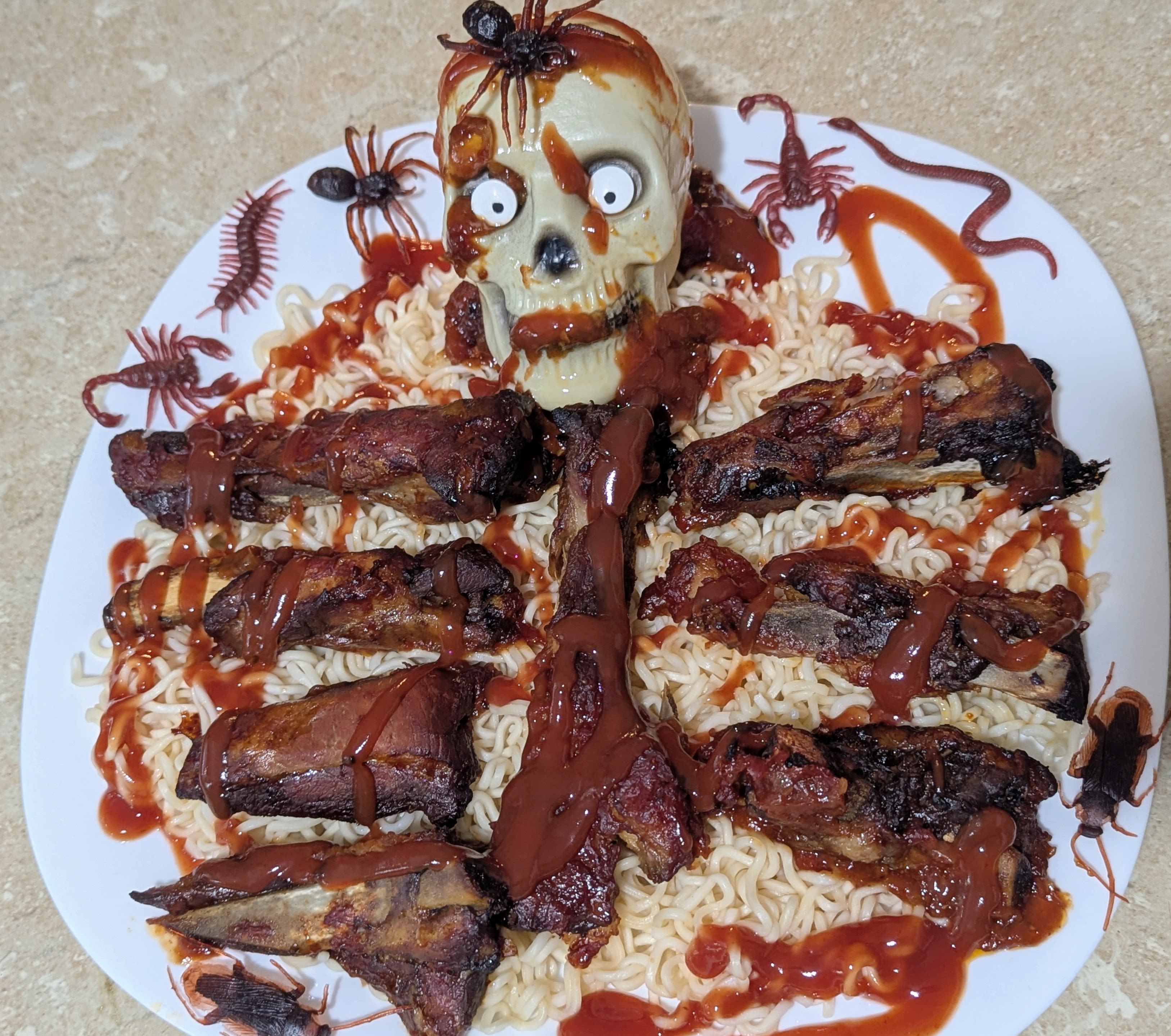 Zombie Corpse Rib Halloween Skeleton Ribs | bunch