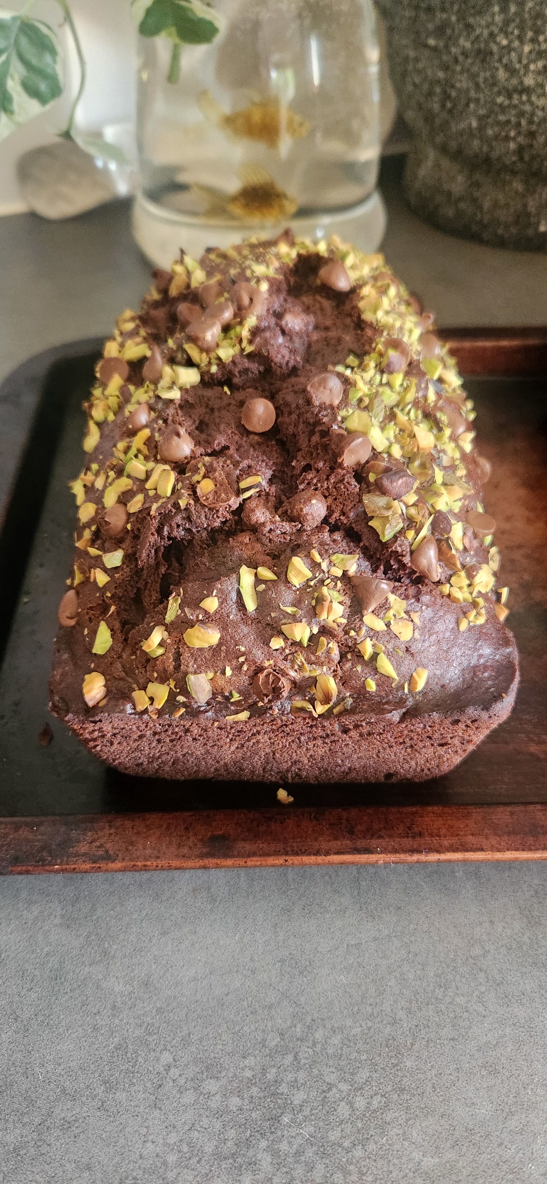 Chocolate and Pistachio Banana Bread | bunch