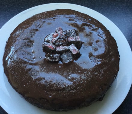 Cherry Ripe Chocolate Cake | bunch