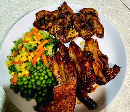 Hoisin Pork Belly and smashed potatoes | bunch