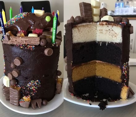 Quick Birthday Cake Bunch
