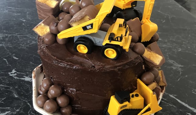 Digger Cake - CakeCentral.com