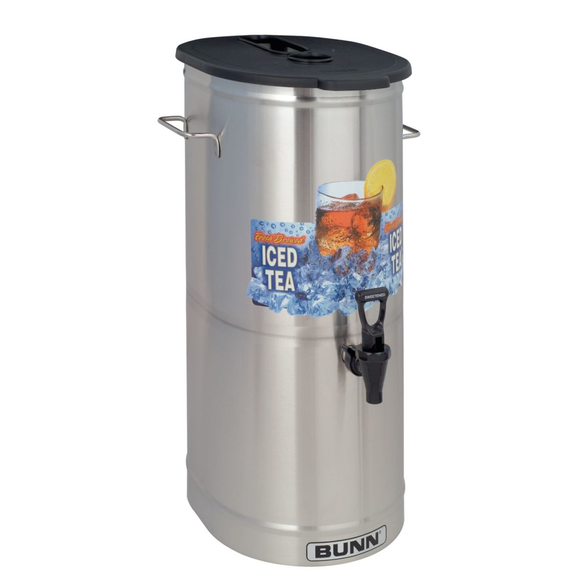Bunn 34100.0003 - TDO-5 Iced Tea/Coffee Dispenser, cylinder style, 5 gallon, brew-through lid