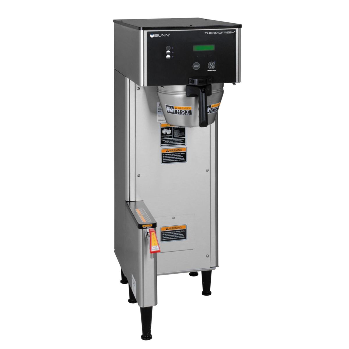 Bunn 34800.0017 - SINGLE TF DBC® ThermoFresh® Coffee Single Brewer, 16.3 to 18.9 gal/hr, with pre-infusion & pulse brew