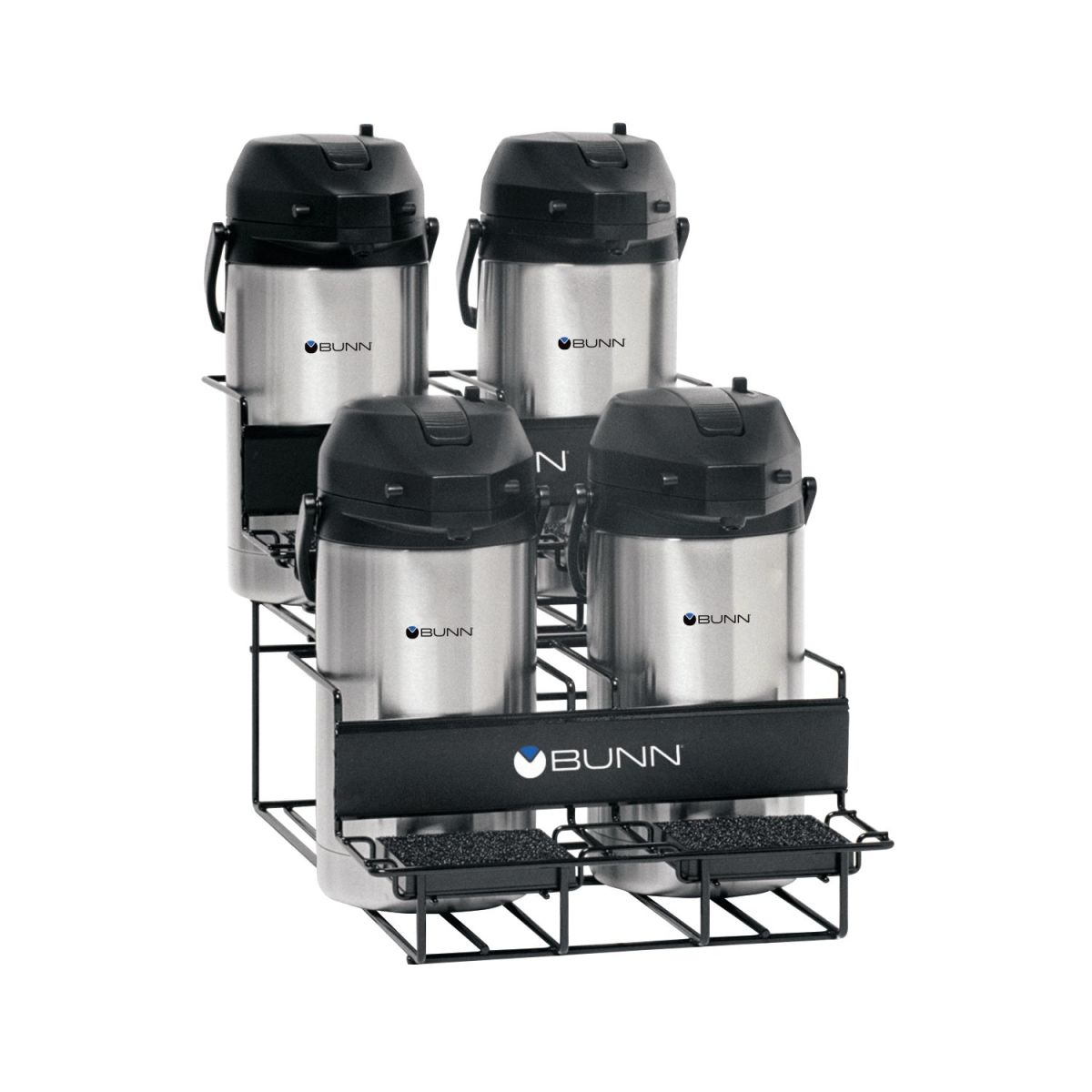 Bunn 35728.0003 - UNIV-4 APR Universal Airpot Rack, (2) lower & upper racks, carbon-steel wire construction